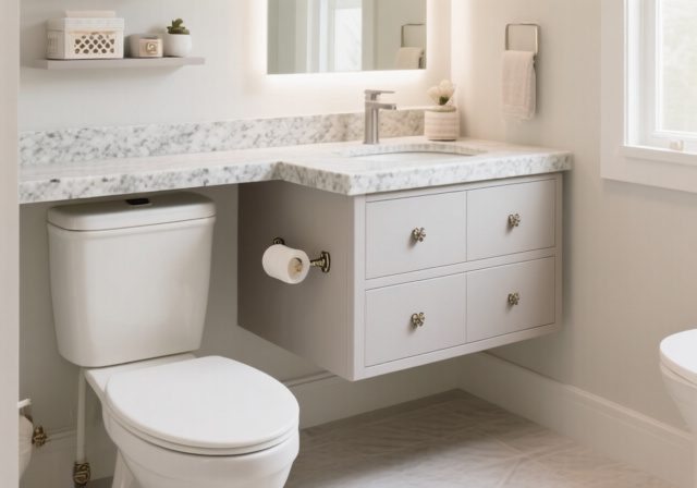 Banjo Countertop Over Toilet: Complete Guide [cy] - RosenberryRooms
