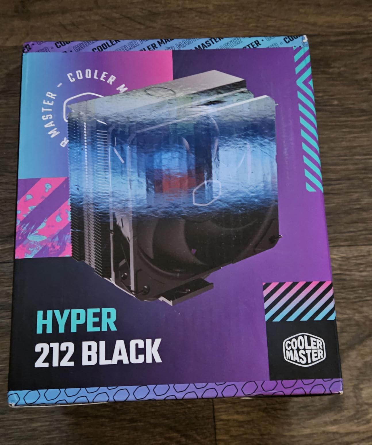 Cooler Master Hyper 212 Pro aRGB CPU Cooler, SickleFlow Edge 120 PWM Fan, Composite 4 Copper Heat Pipes, 152mm Tall, Sleek Top Cover, AMD Ryzen AM5|AM4, Intel LGA 1851|1700 Brackets Customer Review Cooler Master Hyper 212 Pro aRGB CPU Cooler, SickleFlow Edge 120 PWM Fan, Composite 4 Copper Heat Pipes, 152mm Tall, Sleek Top Cover, AMD Ryzen AM5|AM4, Intel LGA 1851|1700 Brackets - Customer Photo 2