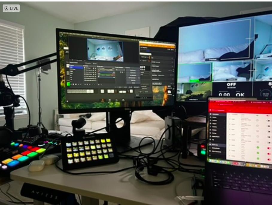 Elgato Stream Deck XL – Advanced Studio Controller, 32 macro keys, trigger actions in apps and software like OBS, Twitch, ​YouTube and more, works with Mac and PC - Customer Photo 1