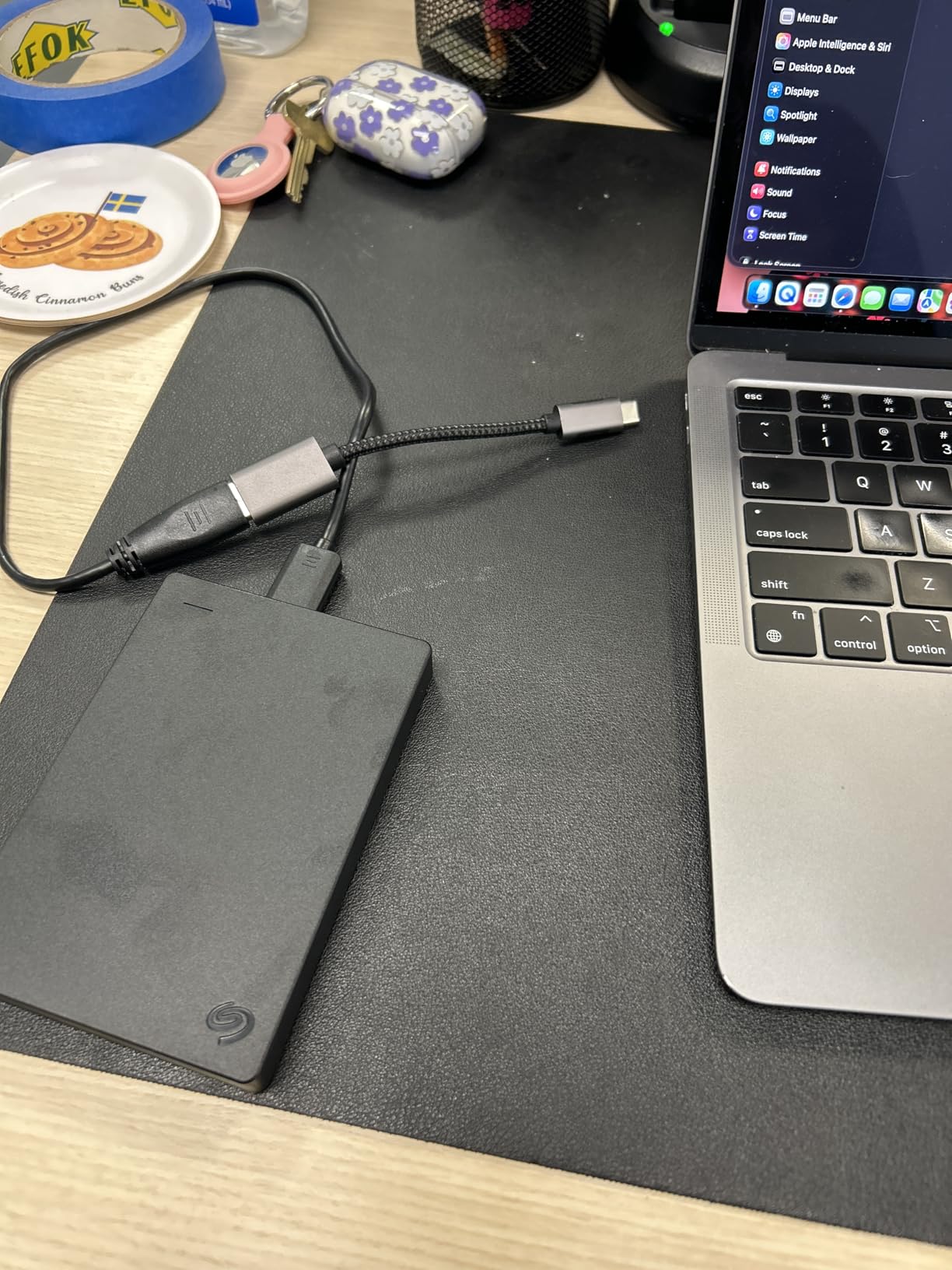 Seagate Portable 5TB External Hard Drive HDD – USB 3.0 for PC, Mac, PS4, & Xbox - 1-Year Rescue Service (STGX5000400), Black - Customer Photo 1