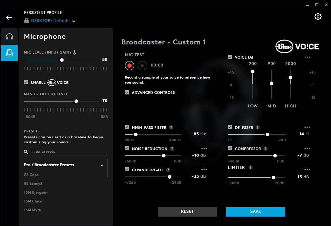 Logitech G PRO X Wireless LIGHTSPEED Gaming Headset with Blue VO!CE Mic Filter Tech, 50 mm PRO-G Drivers, and DTS Headphone:X 2.0 Surround Sound, 20+ Hour Battery Life - Black - Customer Photo 5