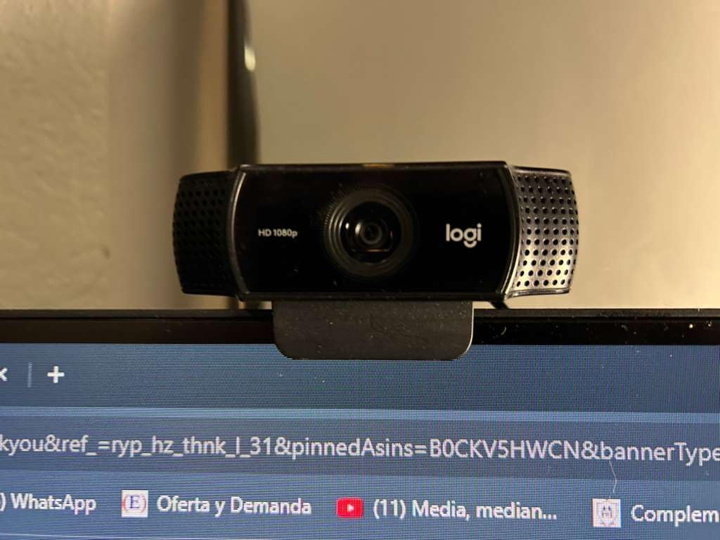 Logitech C920x HD Pro PC Webcam, Full HD 1080p/30fps Video, Clear Audio, HD Light Correction, Works with Microsoft Teams, Google Meet, Zoom, Nintendo Switch 2's new GameChat mode, Mac/Tablet- Black Customer Review Logitech C920x HD Pro PC Webcam, Full HD 1080p/30fps Video, Clear Audio, HD Light Correction, Works with Microsoft Teams, Google Meet, Zoom, Nintendo Switch 2's new GameChat mode, Mac/Tablet- Black - Customer Photo 1