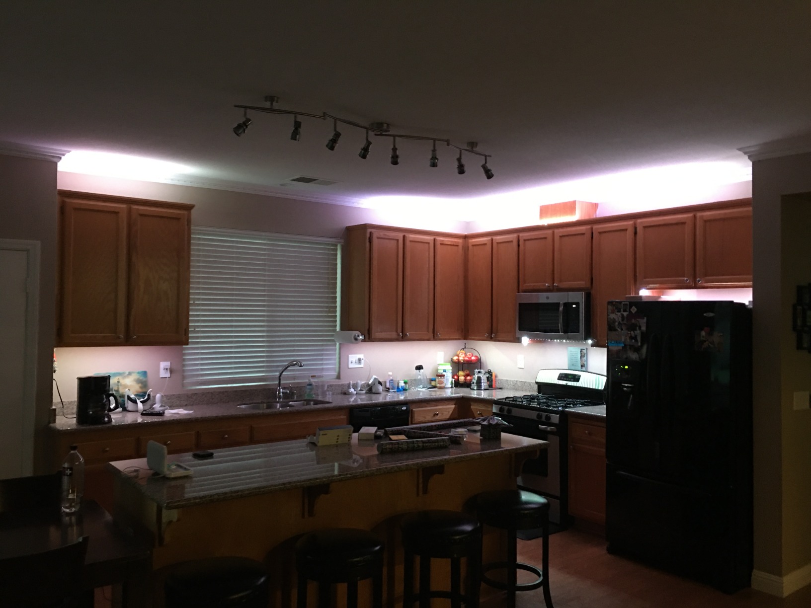 Govee 65.6ft RGBIC LED Strip Lights, Color Changing LED Strips, App Control via Bluetooth, Smart Segmented Control, Multiple Scenes, Enhanced Music Sync LED Lights for Bedroom, Home Decor (2 X 32.8ft) - Customer Photo 1