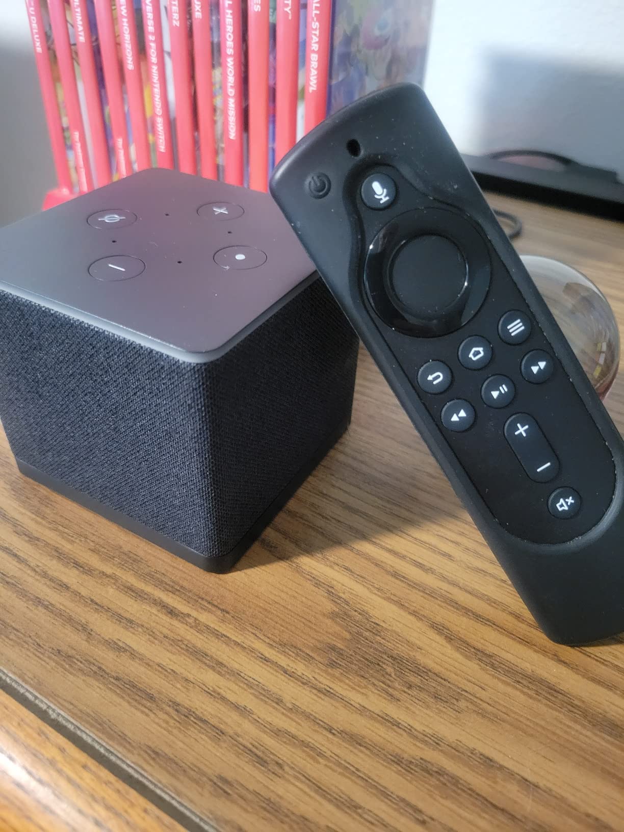 Amazon Fire TV Cube, with AI-powered Fire TV Search, Hands-free streaming device with Alexa, Wi-Fi 6E, 4K Ultra HD Customer Review Amazon Fire TV Cube, with AI-powered Fire TV Search, Hands-free streaming device with Alexa, Wi-Fi 6E, 4K Ultra HD - Customer Photo 4