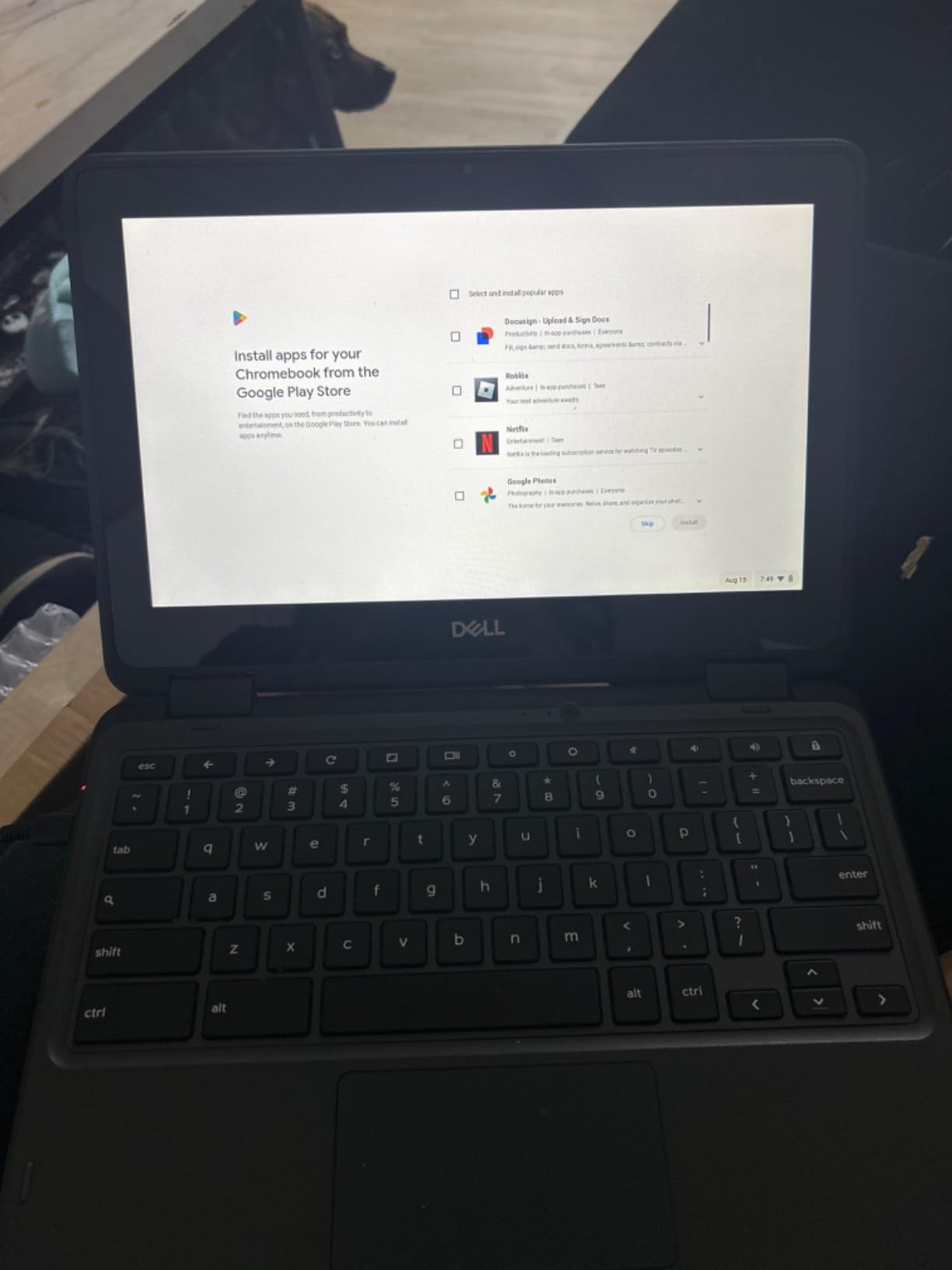 2021 Dell 11.6-inch Convertible 2-in-1 Touchscreen Chromebook, Intel Celeron Processor Up to 2.48GHz, 4GB Ram 16GB SSD, HDMI, Chrome OS (Touchscreen) (Renewed) Customer Review 2021 Dell 11.6-inch Convertible 2-in-1 Touchscreen Chromebook, Intel Celeron Processor Up to 2.48GHz, 4GB Ram 16GB SSD, HDMI, Chrome OS (Touchscreen) (Renewed) - Customer Photo 1