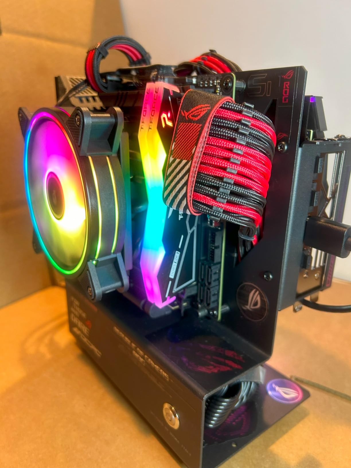 TEAMGROUP T-Force Delta RGB DDR5 32GB Kit (2x16GB) 6400MHz (PC5-51200) CL40 Desktop Memory Module Ram (Black) for Z690 - FF3D532G6400HC40BDC01 - Customer Photo 2