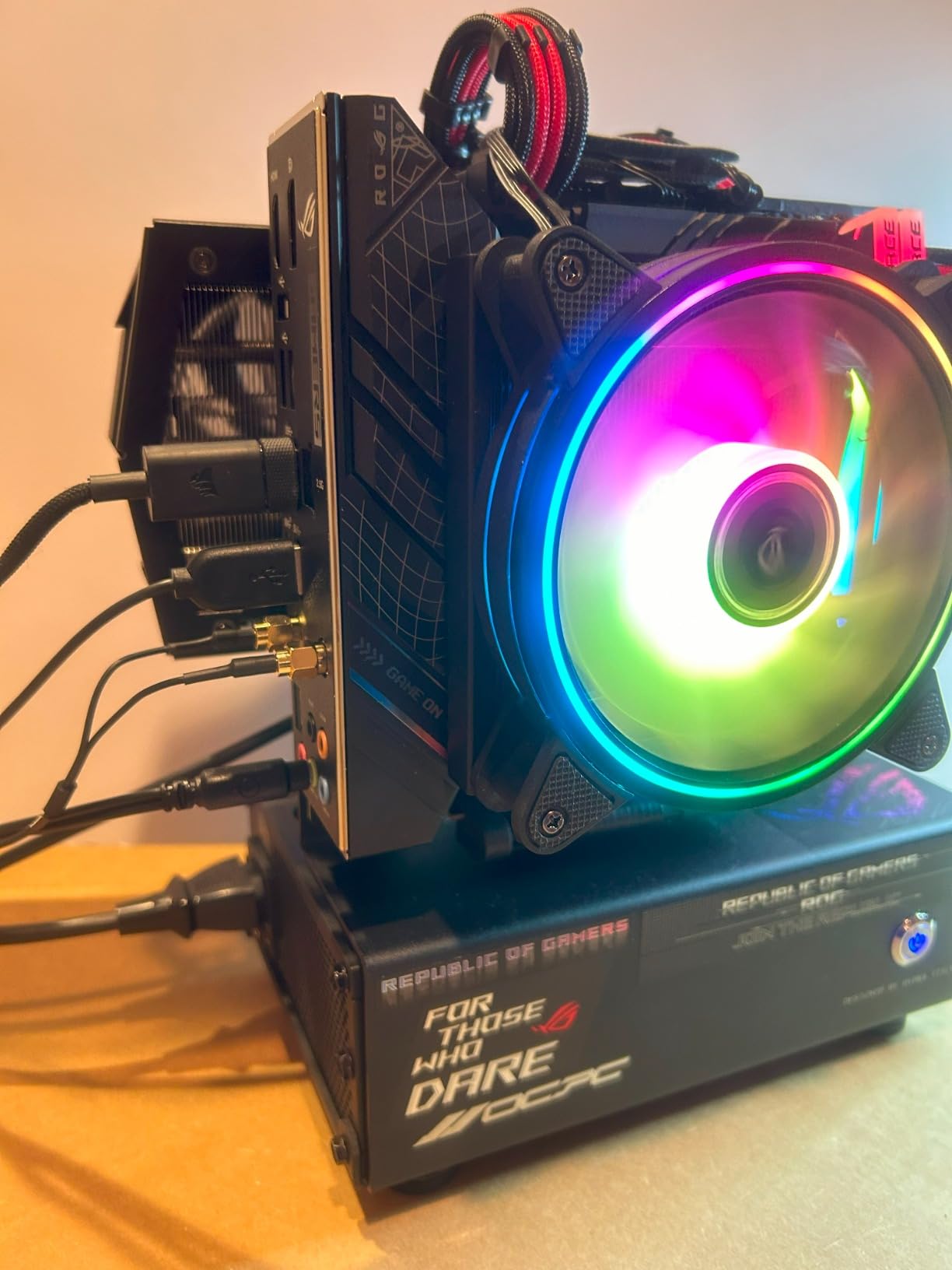 TEAMGROUP T-Force Delta RGB DDR5 32GB Kit (2x16GB) 6400MHz (PC5-51200) CL40 Desktop Memory Module Ram (Black) for Z690 - FF3D532G6400HC40BDC01 - Customer Photo 5