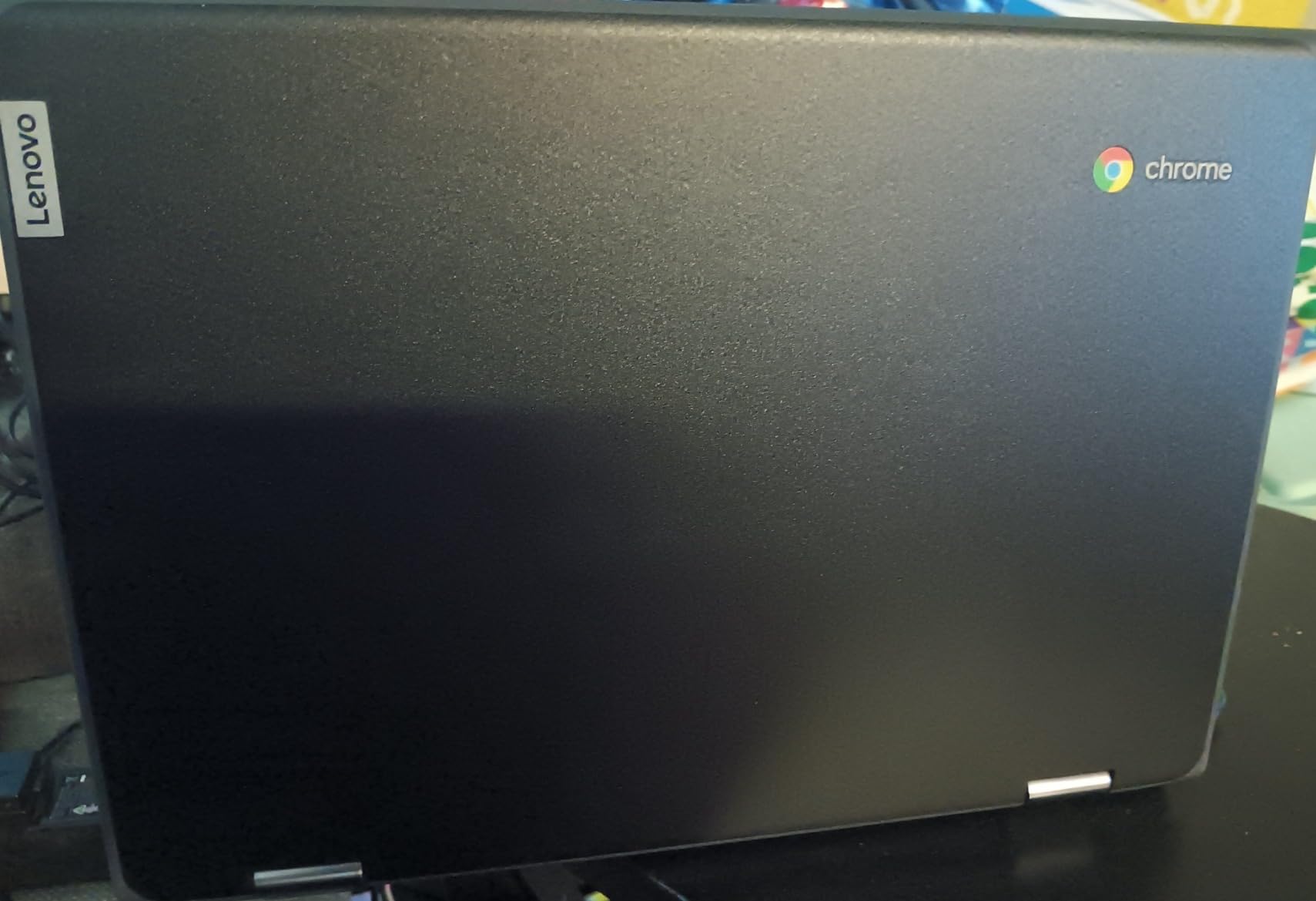 Lenovo Chromebook 300e 2-in-1 Convertible Laptop in Black AMD Processor up to 2.4Ghz 32GB eMMC 4GB DDR4 11.6in IPS Touchscreen BT Dual Webcam HDMI (Renewed) Customer Review Lenovo Chromebook 300e 2-in-1 Convertible Laptop in Black AMD Processor up to 2.4Ghz 32GB eMMC 4GB DDR4 11.6in IPS Touchscreen BT Dual Webcam HDMI (Renewed) - Customer Photo 2