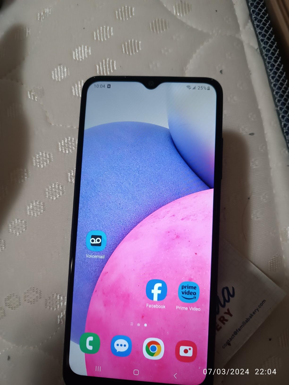 Samsung Galaxy A03s Cell Phone, AT&T GSM Unlocked Android Smartphone, 32GB, Long Lasting Battery, Expandable Storage, 3 Camera Lenses, Infinite Display - Black (Renewed) Customer Review Samsung Galaxy A03s Cell Phone, AT&T GSM Unlocked Android Smartphone, 32GB, Long Lasting Battery, Expandable Storage, 3 Camera Lenses, Infinite Display - Black (Renewed) - Customer Photo 2