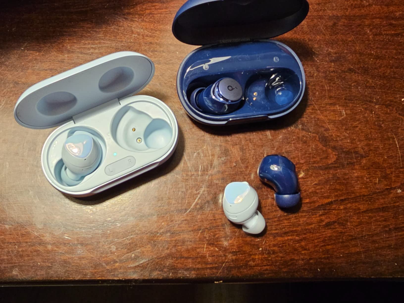 Soundcore by Anker Space A40 Adaptive Active Noise Cancelling Wireless Earbuds, Reduce Noise by Up to 98%, Ultra Long 50H Playtime, 10H Single Playtime, Hi-Res Sound, Comfortable Fit, Wireless Charge Customer Review Soundcore by Anker Space A40 Adaptive Active Noise Cancelling Wireless Earbuds, Reduce Noise by Up to 98%, Ultra Long 50H Playtime, 10H Single Playtime, Hi-Res Sound, Comfortable Fit, Wireless Charge - Customer Photo 1