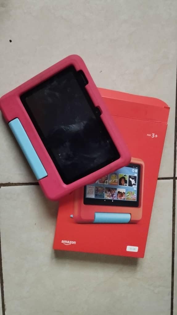 Amazon Fire 7 Kids tablet, ages 3-7. Top-selling 7