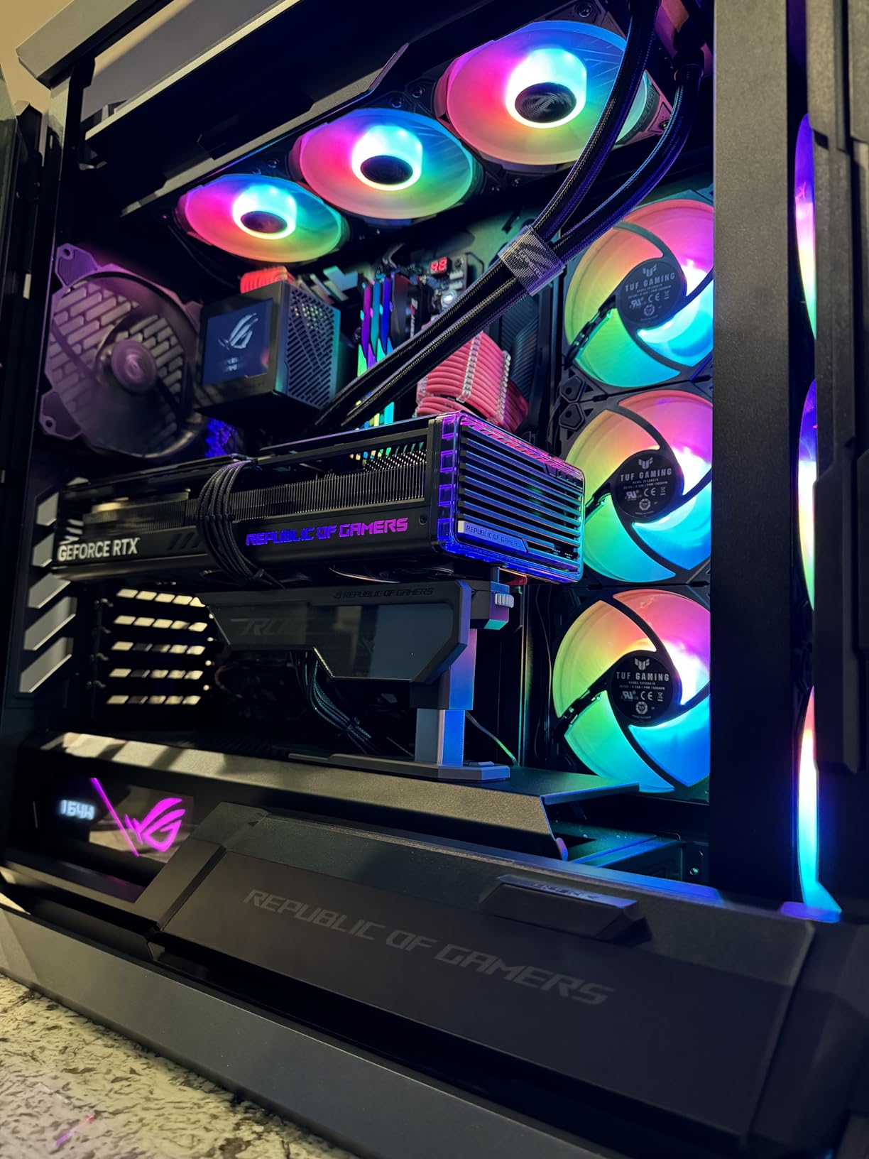 G.SKILL Trident Z5 RGB Series DDR5 RAM (Intel XMP 3.0) 32GB (2x16GB) 7200MT/s CL34-45-45-115 1.40V Desktop Computer Memory U-DIMM - Matte Black (F5-7200J3445G16GX2-TZ5RK) - Customer Photo 2