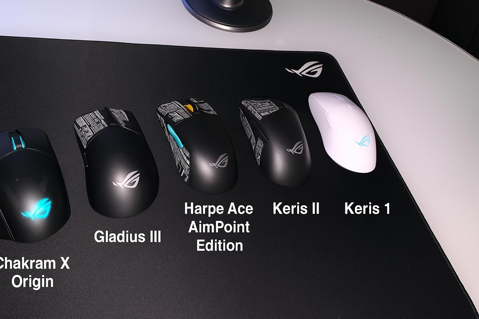 ASUS ROG Harpe Ace Aim Lab Wireless Esports Gaming Mouse – Aim Lab Settings Optimizer, Pro-Tested, Right-Handed, 54g Lightweight, Tri-Mode Connectivity, 36K DPI, 90Hr Battery, PC/Mac Support - Black - Customer Photo 1