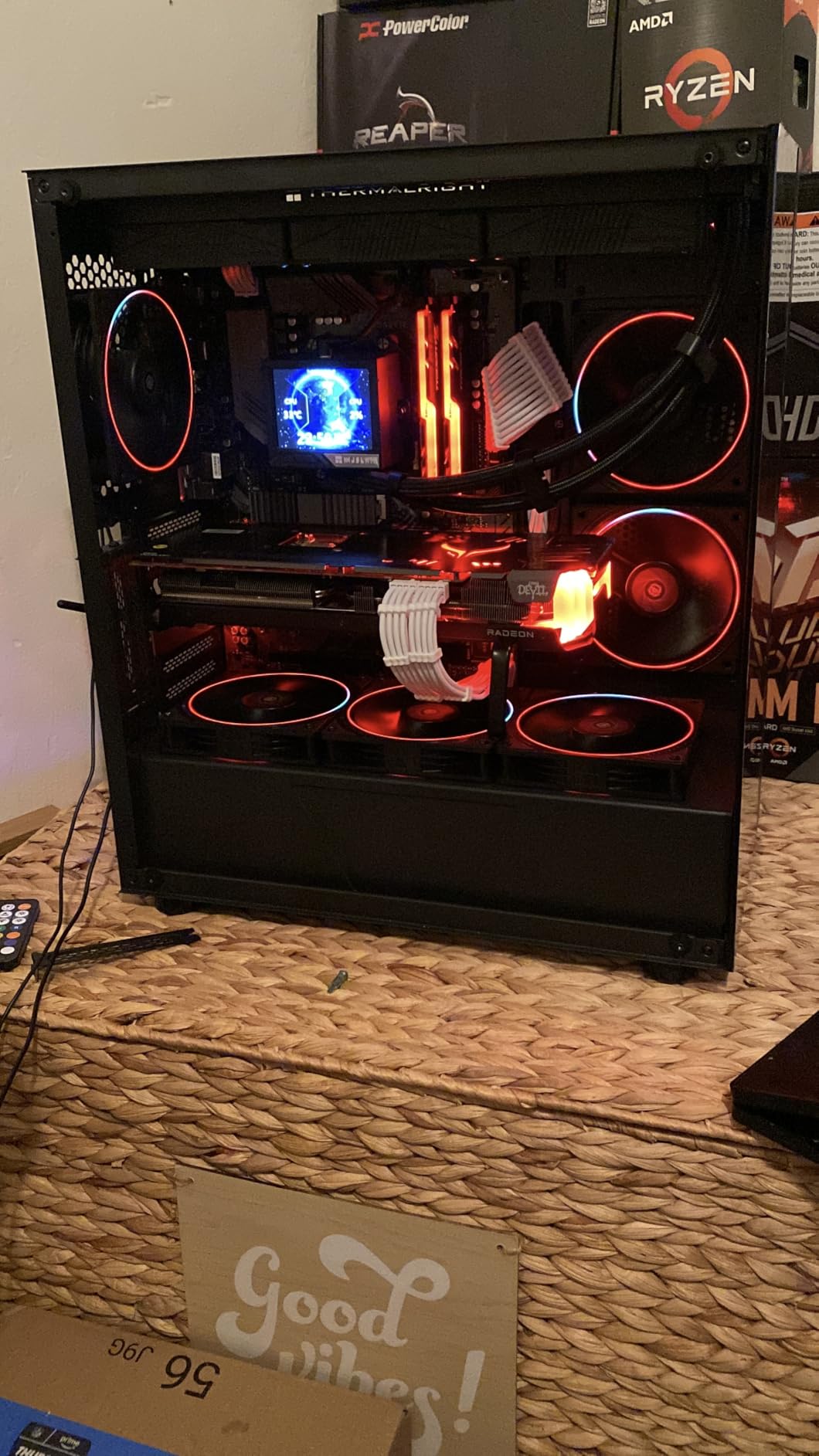 GIGABYTE B550M K Motherboard, Supports AMD AM4 Ryzen 5000 Processors, Micro-ATX, DDR4, Dual M.2, SATA 6Gb/s, Realtek GbE LAN, PCIe 4.0 - Customer Photo 2