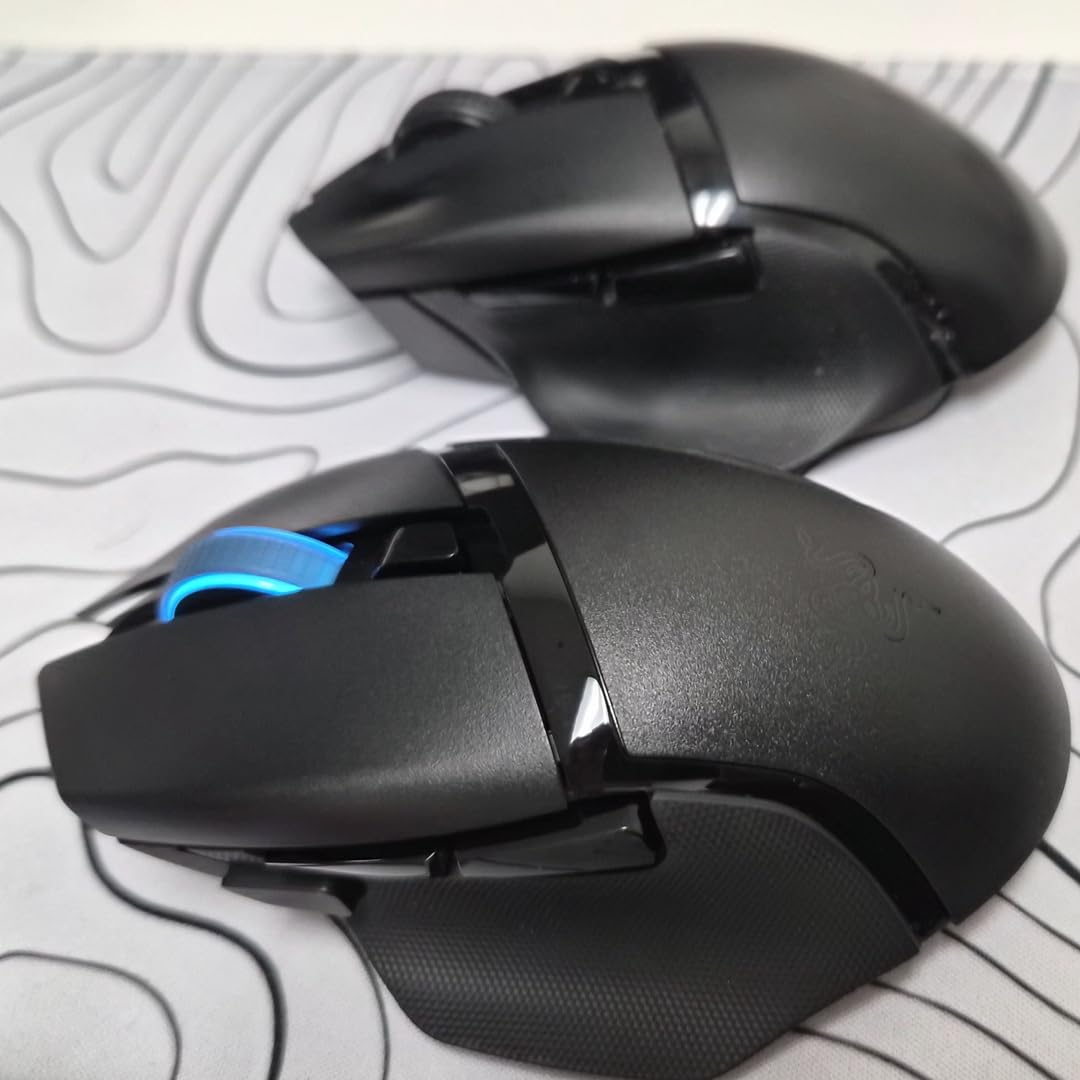 Razer Basilisk V3 X HyperSpeed Customizable Wireless Gaming Mouse: Mechanical Switches Gen-2-5G Advanced 18K Optical Sensor - Chroma RGB 9 Programmable Controls 535 Hr Battery Classic Black - Customer Photo 3