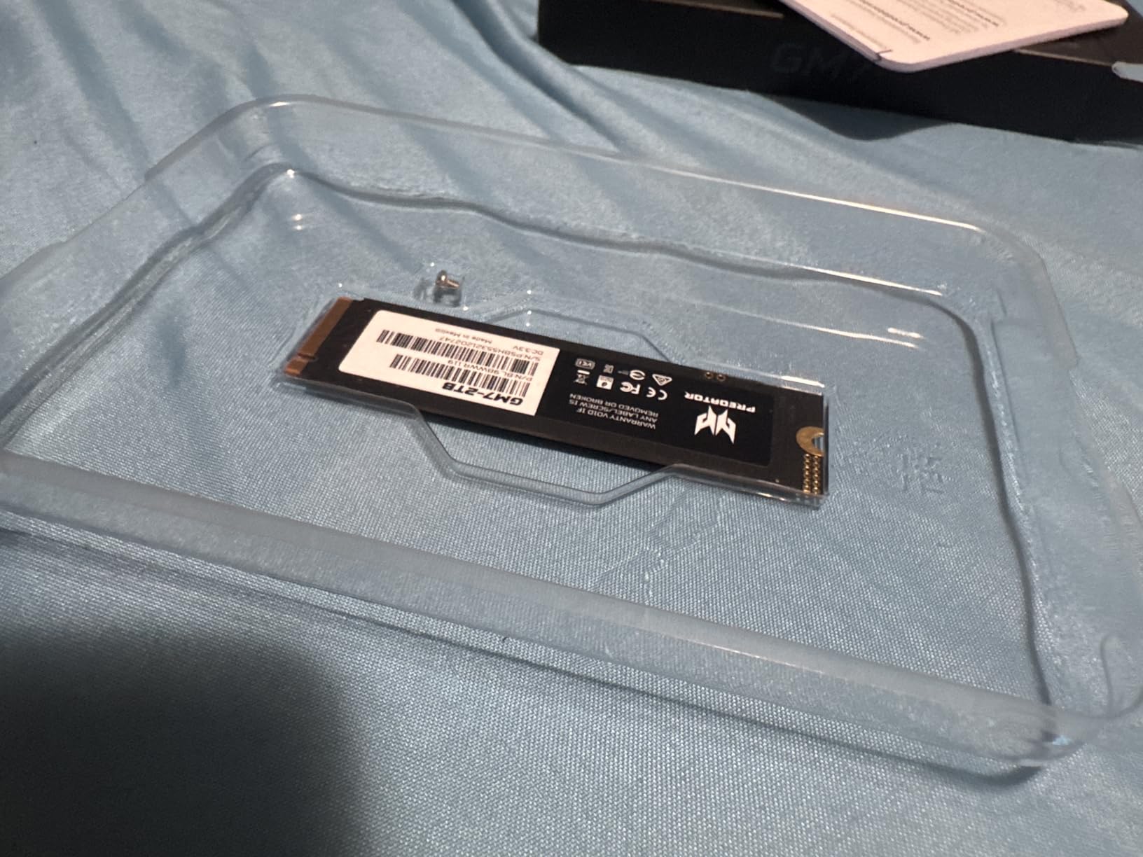 acer Predator GM7 1TB SSD: M.2 2280 PCIe Gen 4 x4 NVMe 2.0, Read Speed Up to 7400 MB/s, Internal PC Solid State Drive for Laptop, Desktop and PS5 - Customer Photo 2