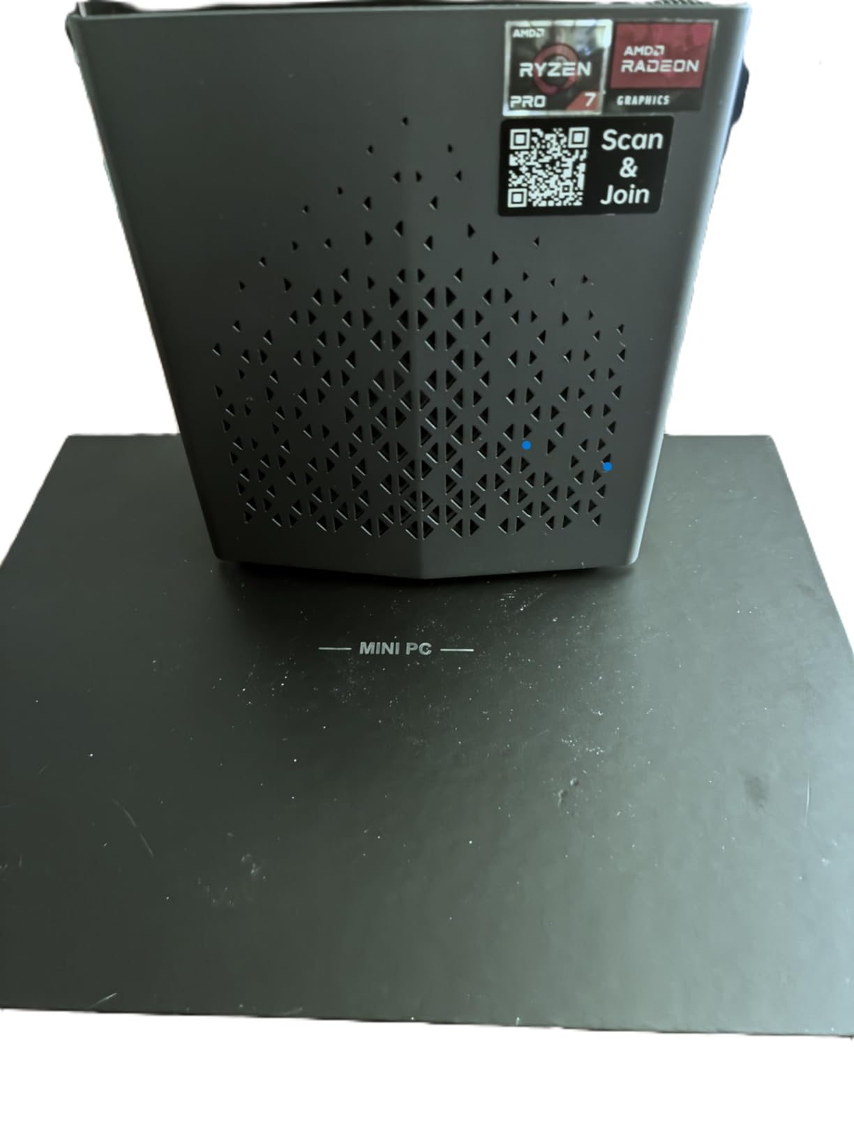 ACEMAGICIAN S3A Mini PC, Ryzen 7 5700U(up to 4.3Ghz), 16GB DDR4 512GB SSD Mini Desktop Computer, Mini Computers [WiFi6/BT5.2] [4K UHD/RGB Lights/3 Adjustable Mode] Light Gaming PC - Customer Photo 5