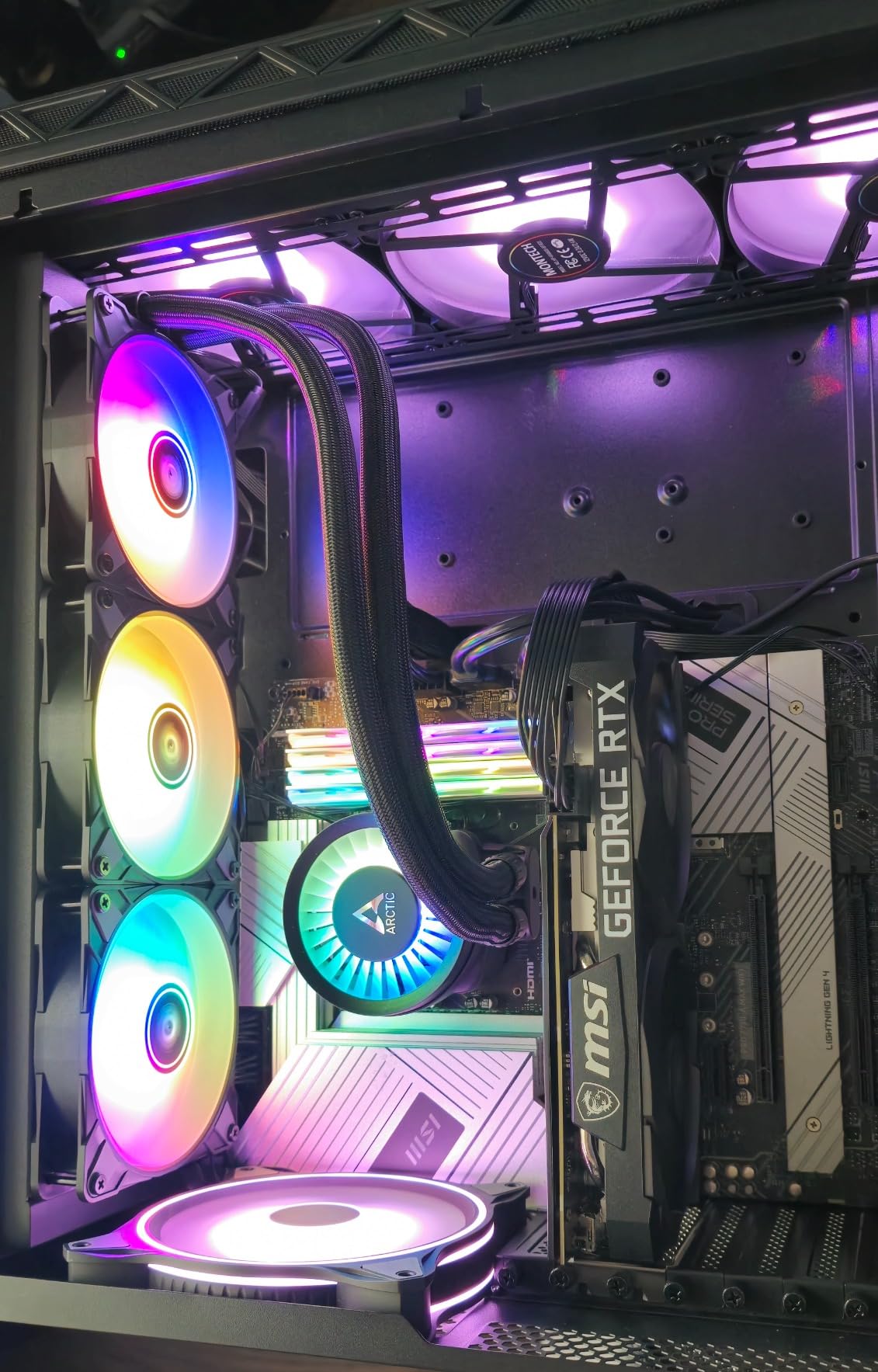 G.SKILL Trident Z5 RGB Series DDR5 RAM (Intel XMP 3.0 & AMD Expo) 64GB (2x32GB) 6000MT/s CL36-36-36-96 1.35V Desktop Computer Memory U-DIMM - Matte Black (F5-6000J3636F32GX2-TZ5RK) - Customer Photo 2