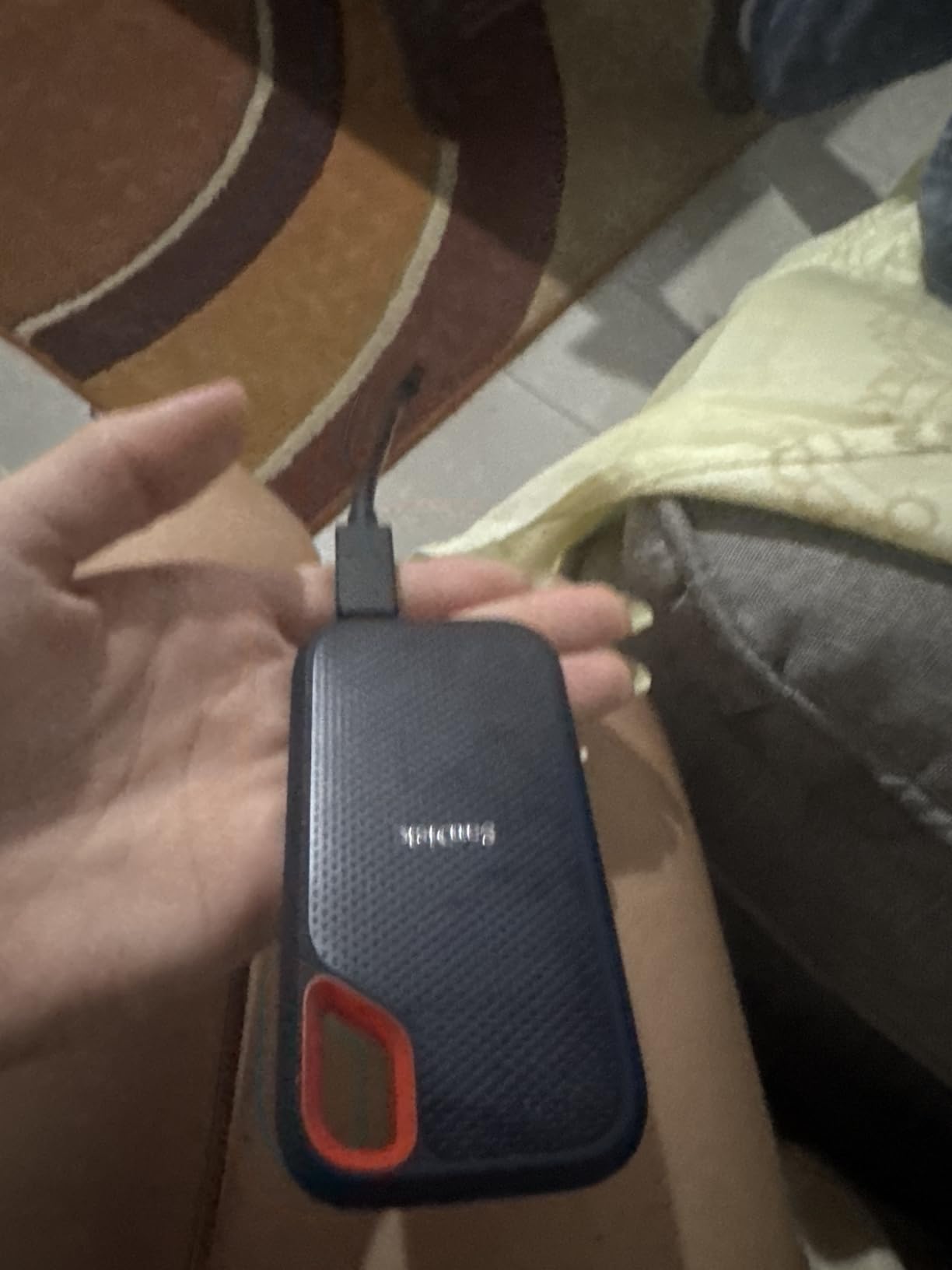 SanDisk 2TB Extreme Portable SSD - Up to 1050MB/s, USB-C, USB 3.2 Gen 2, IP65 Water and dust Resistance, Updated Firmware, Monterey - External Solid State Drive - SDSSDE61-2T00-G25M - Customer Photo 1