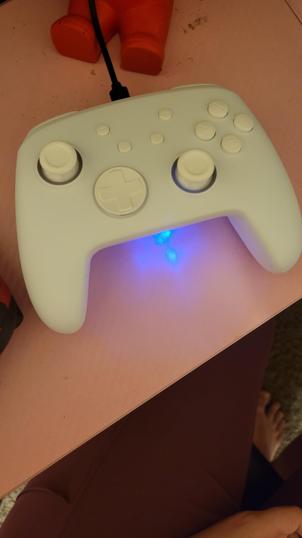 FUNLAB Switch 2 Pro Controller Wireless Compatible with Switch2/OLED, Hall Effect Controller with RGB, Firefly Switch Controles with NFC, Wake Up Function, Black Bluetooth Remote Gamepad with 7 LED/Paddle/Turbo/Motion Customer Review FUNLAB Switch 2 Pro Controller Wireless Compatible with Switch2/OLED, Hall Effect Controller with RGB, Firefly Switch Controles with NFC, Wake Up Function, Black Bluetooth Remote Gamepad with 7 LED/Paddle/Turbo/Motion - Customer Photo 1