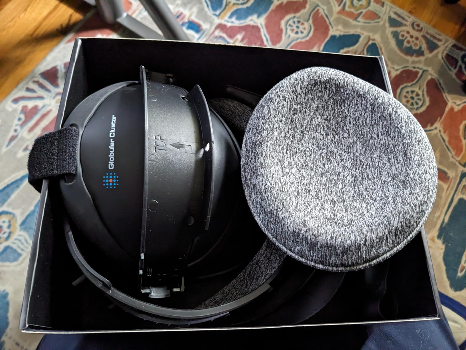 Globular Cluster CMP2 Comfortable Mod for PS VR 2 - Sweet Spot Keeper- Weight Balancer-Soft Forehead Pad-Bigger Softer Anti-Slip Rear Pad Customer Review Globular Cluster CMP2 Comfortable Mod for PS VR 2 - Sweet Spot Keeper- Weight Balancer-Soft Forehead Pad-Bigger Softer Anti-Slip Rear Pad - Customer Photo 5