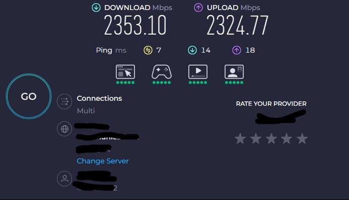 TP-Link Tri-Band BE9300 WiFi 7 Router (Archer BE550) - 6-Stream, Full 2.5G Ports w/ 6 Internal Antennas, Up to 2,000 Sq Ft, Add Easy-Mesh Device for Extended Coverage, VPN Support, Free Expert Support Customer Review TP-Link Tri-Band BE9300 WiFi 7 Router (Archer BE550) - 6-Stream, Full 2.5G Ports w/ 6 Internal Antennas, Up to 2,000 Sq Ft, Add Easy-Mesh Device for Extended Coverage, VPN Support, Free Expert Support - Customer Photo 5