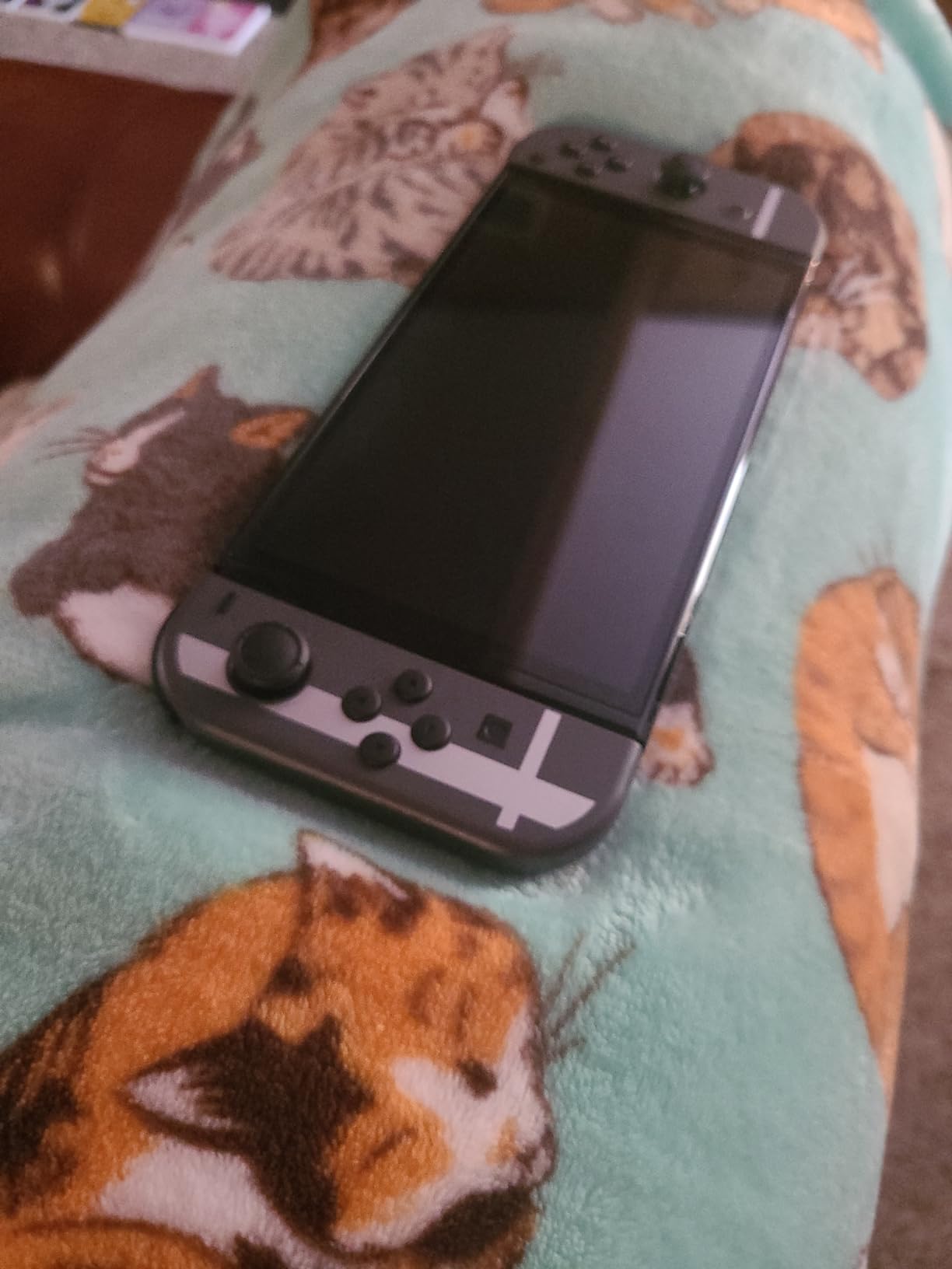 Nintendo Switch™ - OLED Model: Super Smash Bros.™ Ultimate Bundle (Full Game Download + 3 Mo. Nintendo Switch Online Membership Included) Customer Review Nintendo Switch™ - OLED Model: Super Smash Bros.™ Ultimate Bundle (Full Game Download + 3 Mo. Nintendo Switch Online Membership Included) - Customer Photo 1