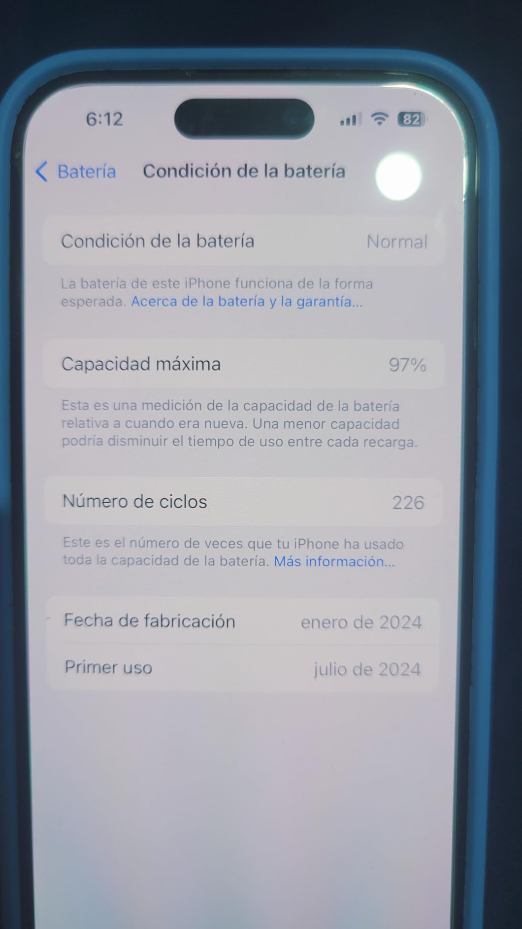 Apple iPhone 15 (Renewed), 128GB, Black - Unlocked - Customer Photo 2