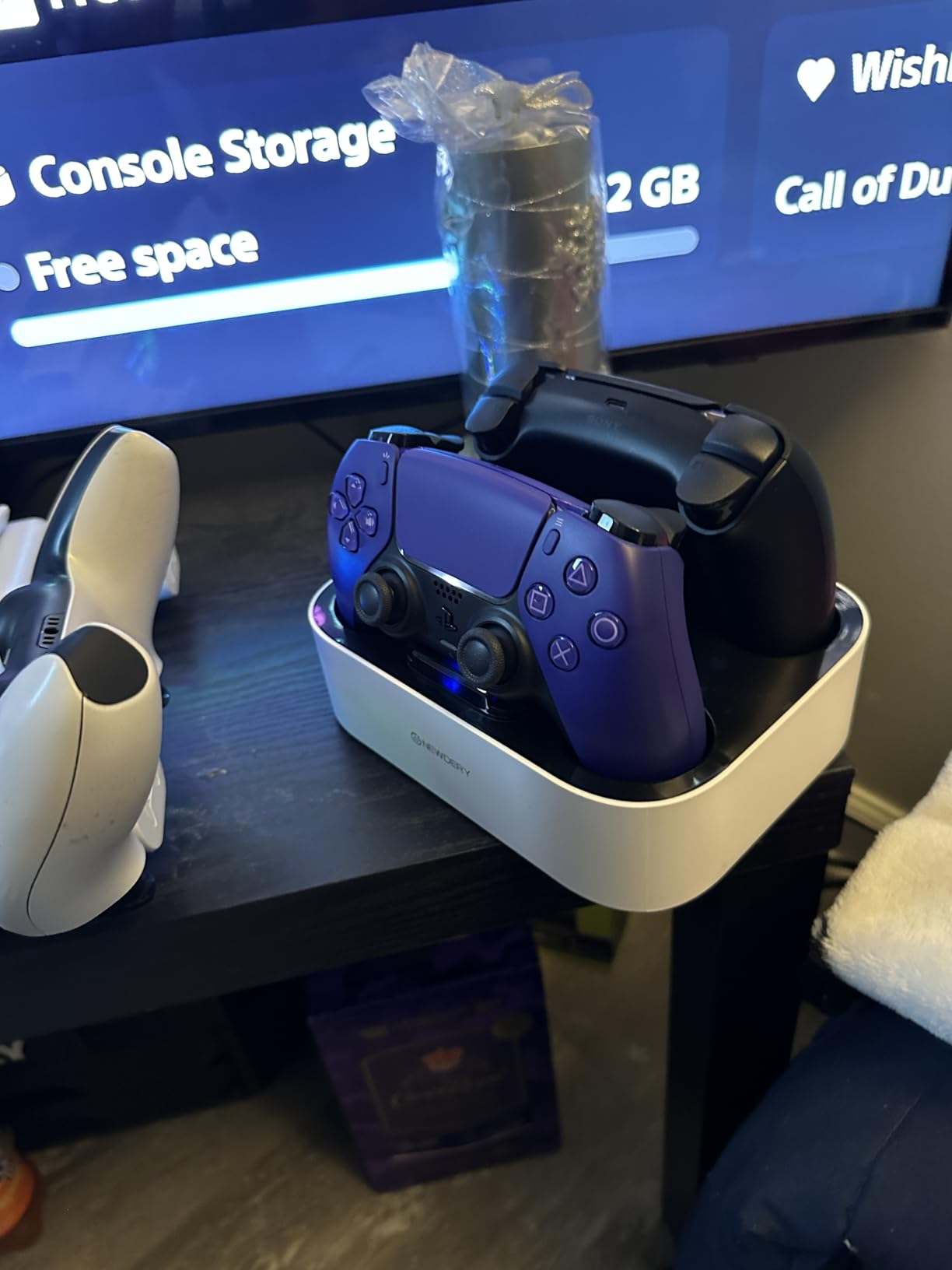 PlayStation DualSense® Wireless Controller - Galactic Purple Customer Review PlayStation DualSense® Wireless Controller - Galactic Purple - Customer Photo 1