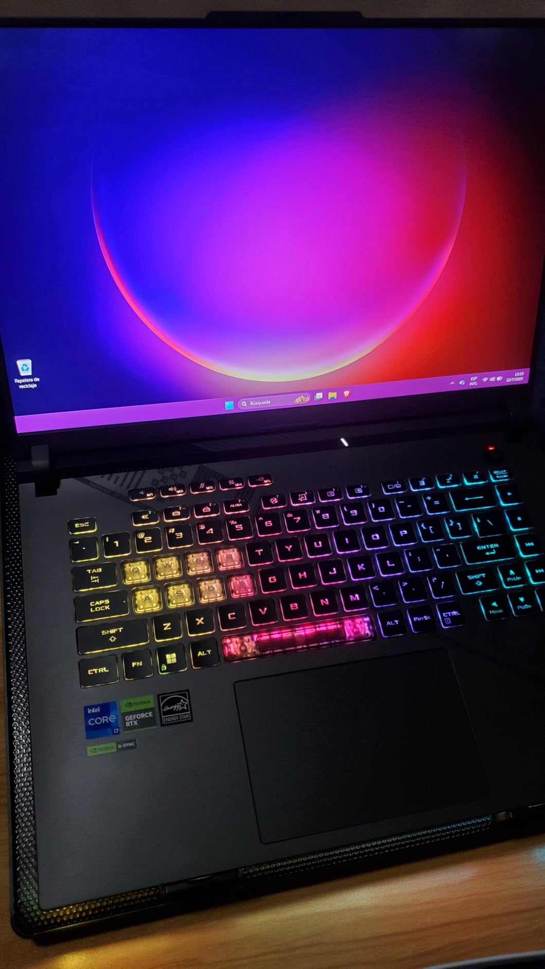 ASUS ROG Strix G16 Gaming Laptop, 165Hz Display, NVIDIA® GeForce RTX™ 4060, Intel Core i7-13650HX, 16GB DDR5, 1TB PCIe Gen4 SSD, Wi-Fi 6E, Windows 11, G614JV-AS74 Customer Review ASUS ROG Strix G16 Gaming Laptop, 165Hz Display, NVIDIA® GeForce RTX™ 4060, Intel Core i7-13650HX, 16GB DDR5, 1TB PCIe Gen4 SSD, Wi-Fi 6E, Windows 11, G614JV-AS74 - Customer Photo 2