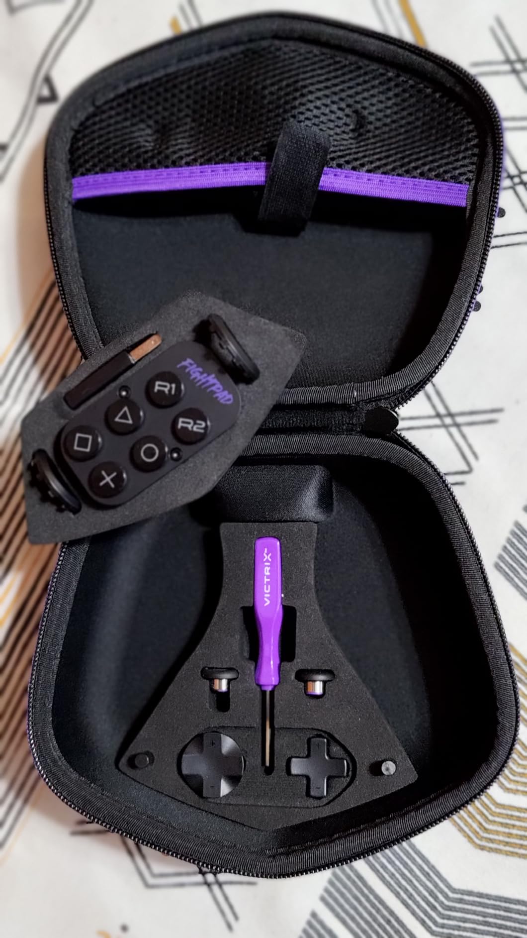 PDP Victrix Pro BFG Wireless Gaming Controller for Playstation 5 / PS5, PS4, PC, Modular Esports Gamepad, Remappable Buttons, Customizable Triggers/Paddles/D-Pad/Fightpad, PC App, White Customer Review PDP Victrix Pro BFG Wireless Gaming Controller for Playstation 5 / PS5, PS4, PC, Modular Esports Gamepad, Remappable Buttons, Customizable Triggers/Paddles/D-Pad/Fightpad, PC App, White - Customer Photo 2