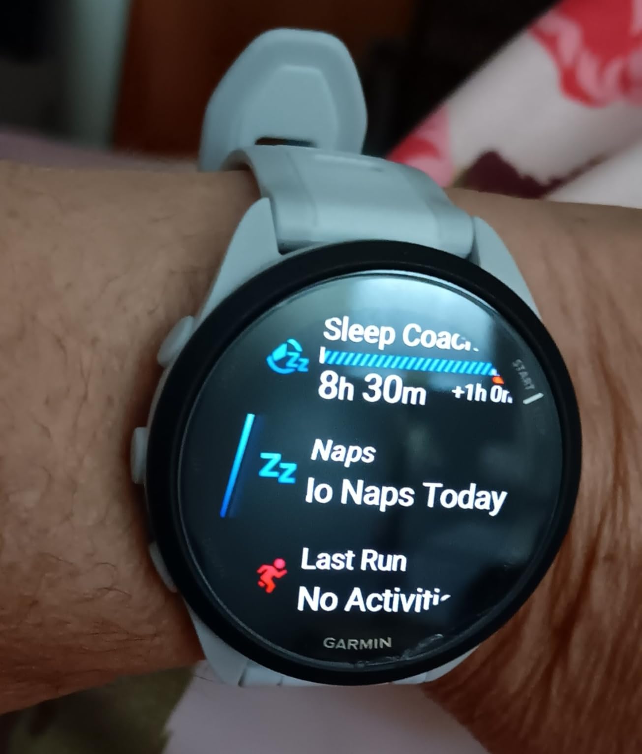Forerunner 165, Running Smartwatch, Colorful AMOLED Display, Training Metrics and Recovery Insights, Black Customer Review Forerunner 165, Running Smartwatch, Colorful AMOLED Display, Training Metrics and Recovery Insights, Black - Customer Photo 3