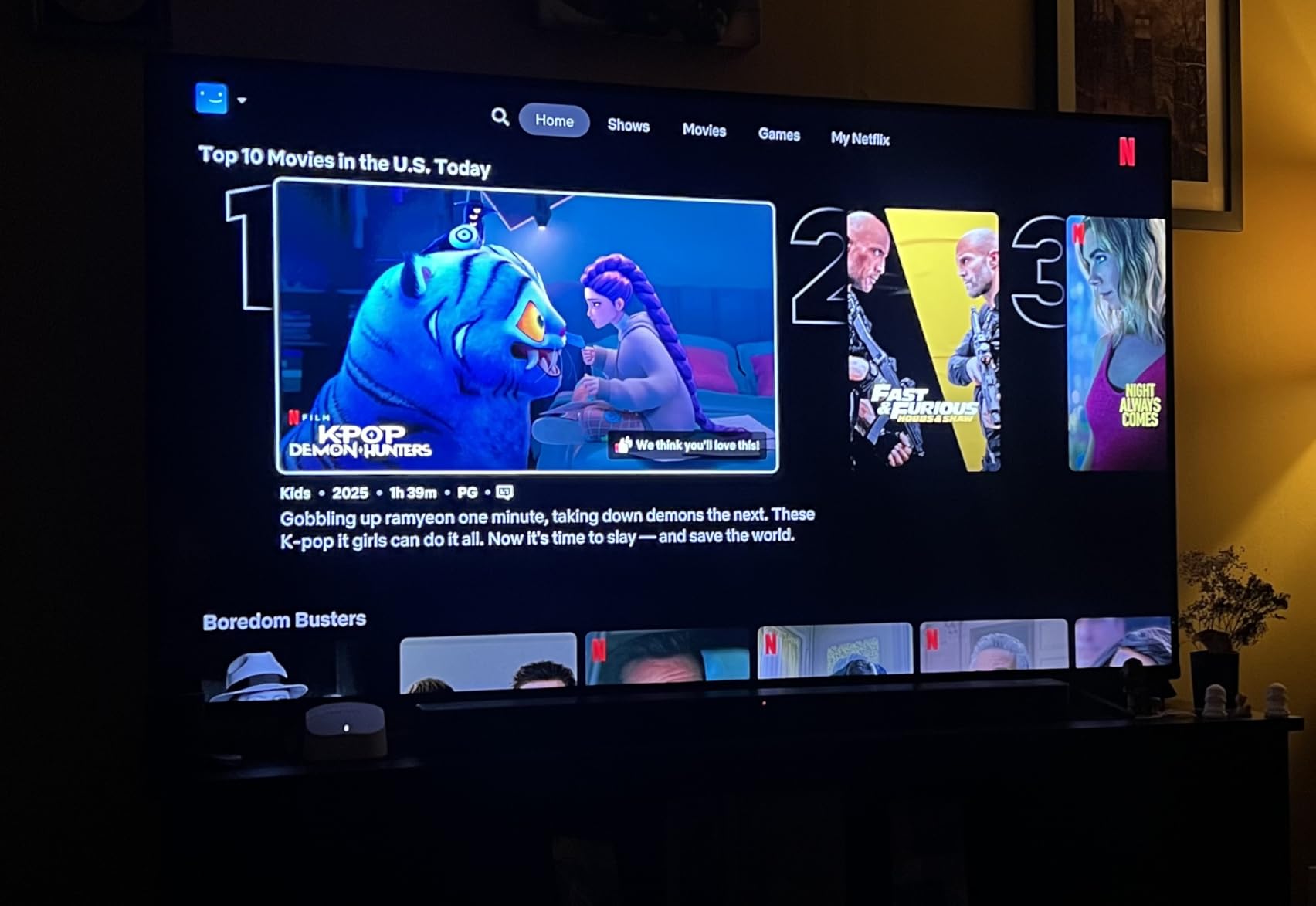 Roku Smart TV – 65-Inch Pro Series 4K QLED RokuTV with Backlit Roku Voice Remote Pro, Dolby Vision IQ, 120Hz Refresh Rate – Live Local News, Sports, Gaming Customer Review Roku Smart TV – 65-Inch Pro Series 4K QLED RokuTV with Backlit Roku Voice Remote Pro, Dolby Vision IQ, 120Hz Refresh Rate – Live Local News, Sports, Gaming - Customer Photo 1