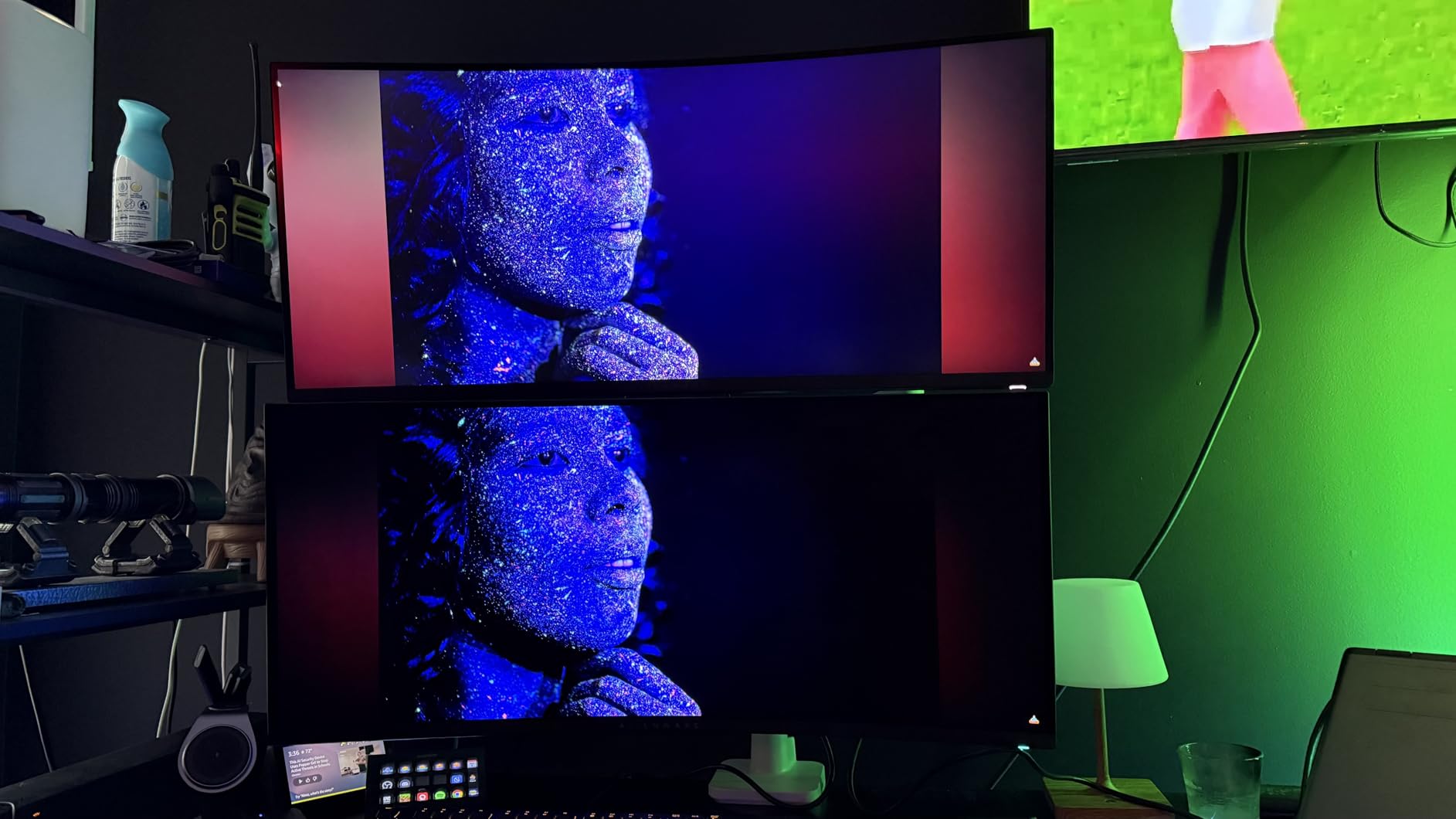 AW2725DF OLED Gaming Monitor - 26.7-inch Quantom-Dot WQHD (2560x1440) 360Hz 0.03Ms Display, AMD FreeSync Premium Pro, HDMI/DP/USB 3.2 Gen1, Height/Tilt/Swivel/Pivot Adjustability - Black Customer Review AW2725DF OLED Gaming Monitor - 26.7-inch Quantom-Dot WQHD (2560x1440) 360Hz 0.03Ms Display, AMD FreeSync Premium Pro, HDMI/DP/USB 3.2 Gen1, Height/Tilt/Swivel/Pivot Adjustability - Black - Customer Photo 2