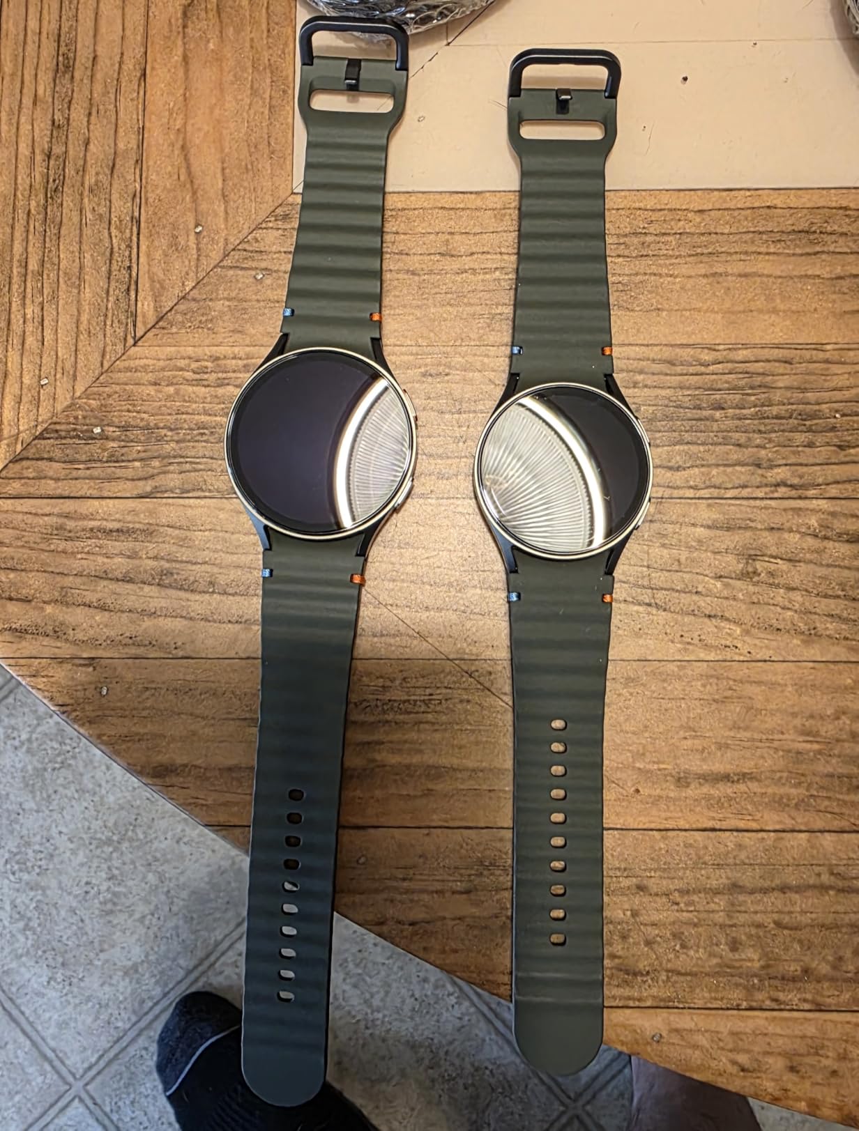 SAMSUNG Galaxy Watch 7 40mm Bluetooth AI Smartwatch w/Energy Score, Wellness Tips, Heart Rate Tracking, Sleep Monitor, Fitness Tracker, 2024, Cream [US Version, 1Yr Manufacturer Warranty] - Customer Photo 2