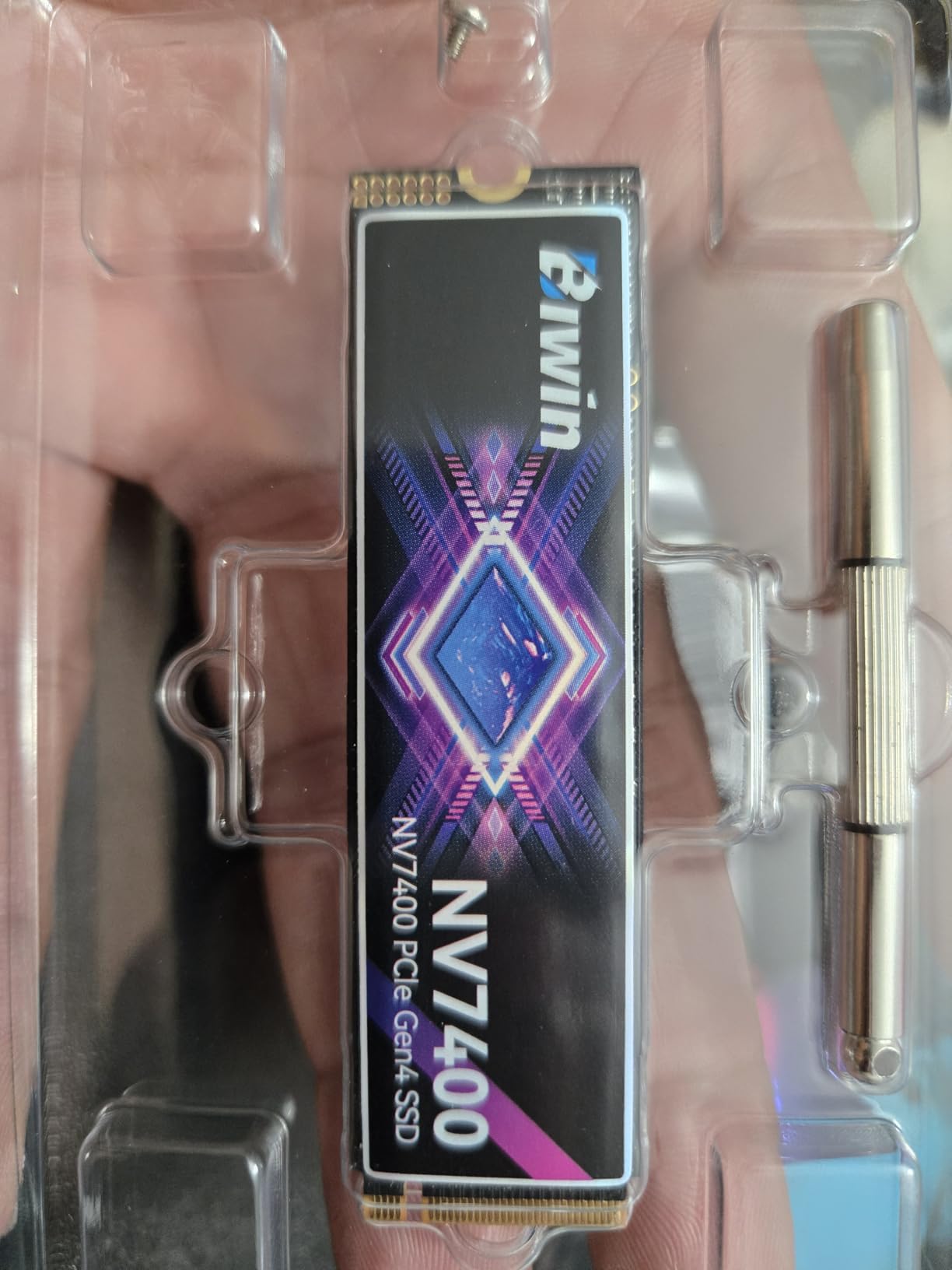 BIWIN NV7200 2TB PCIe 4.0 NVMe SSD: M.2 2280 Internal PC Solid State Drive, Up to 7200MB/s Read Speed, PS5 Compatible for Gaming, Laptop & Desktop - Customer Photo 1