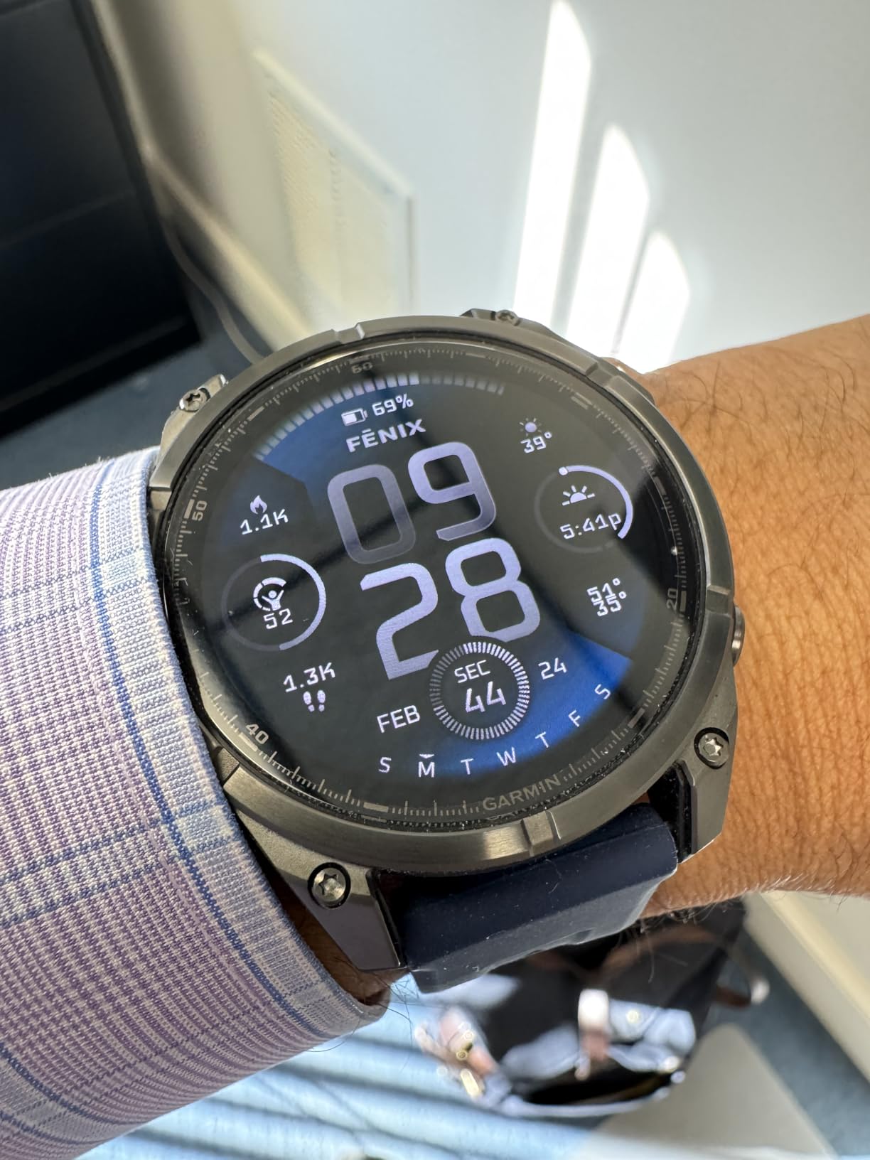 Garmin fēnix® 8 – 47mm, AMOLED, Premium Multisport GPS Smartwatch, Long-Lasting Battery Life, Dive-Rated, Built-in LED Flashlight, Slate Gray with Black Band Customer Review Garmin fēnix® 8 – 47mm, AMOLED, Premium Multisport GPS Smartwatch, Long-Lasting Battery Life, Dive-Rated, Built-in LED Flashlight, Slate Gray with Black Band - Customer Photo 2