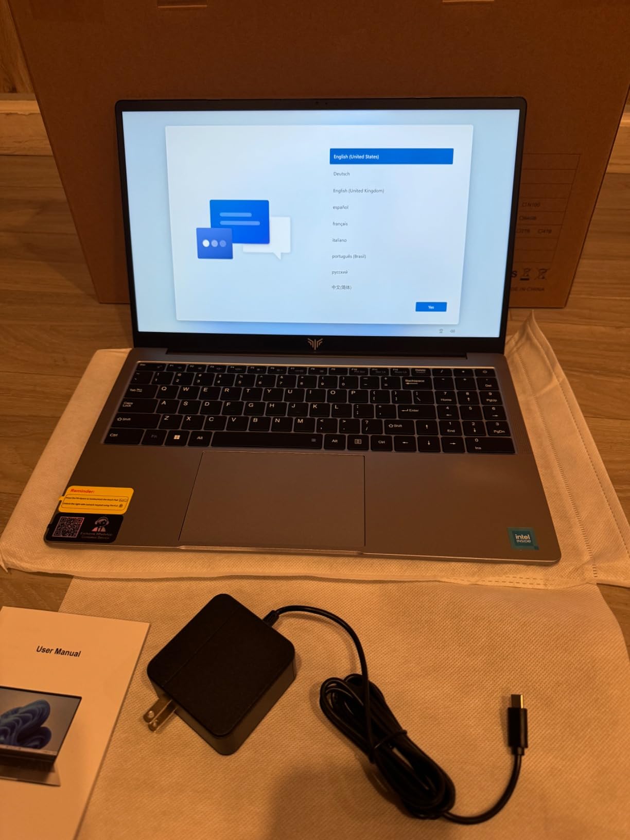 Laptop Computer 16GB DDR4 512GB M.2 SSD Traditional Laptop Computers 15.6-inch IPS FHD WIFI5 BT5.0 HDMI Type-C USB3.2 Home Laptops Office Laptops Customer Review Laptop Computer 16GB DDR4 512GB M.2 SSD Traditional Laptop Computers 15.6-inch IPS FHD WIFI5 BT5.0 HDMI Type-C USB3.2 Home Laptops Office Laptops - Customer Photo 1