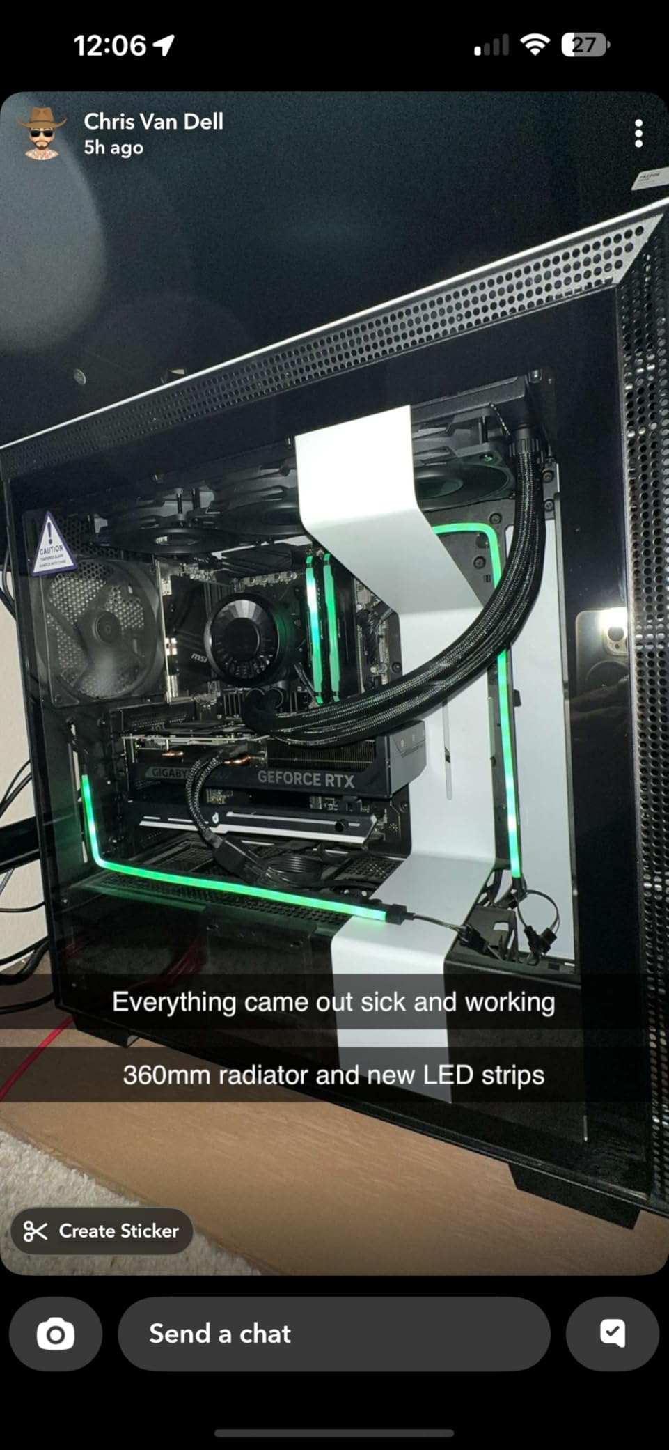 ARCTIC Liquid Freezer III Pro 360 - AIO CPU Cooler, 3 x 120 mm Water Cooling, 38 mm Radiator, PWM Pump, VRM Fan, AMD AM5/AM4, Intel LGA1851/1700 Contact Frame - Black Customer Review ARCTIC Liquid Freezer III Pro 360 - AIO CPU Cooler, 3 x 120 mm Water Cooling, 38 mm Radiator, PWM Pump, VRM Fan, AMD AM5/AM4, Intel LGA1851/1700 Contact Frame - Black - Customer Photo 2