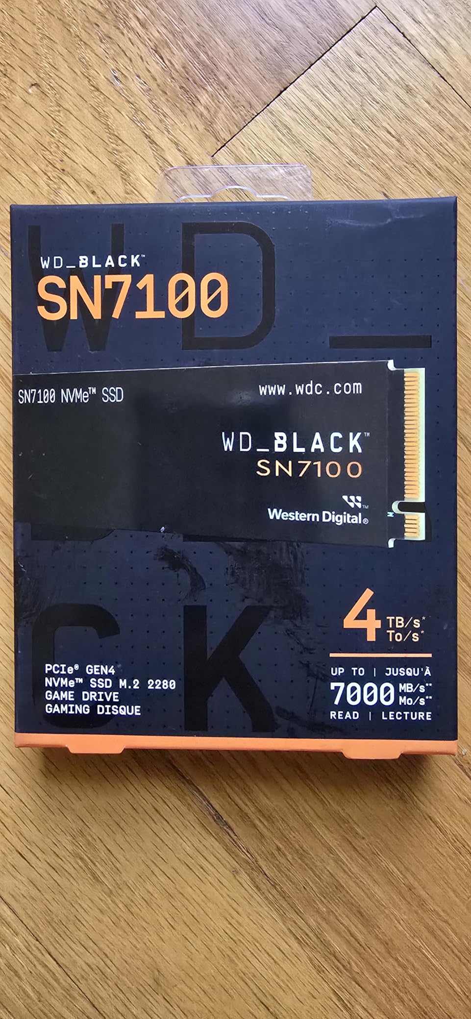 WD_BLACK 2TB SN7100 NVMe SSD Internal Solid State Drive - Gen4 PCIe, M.2 2280, Up to 7,250 MB/s - WDS200T4X0E - Customer Photo 1