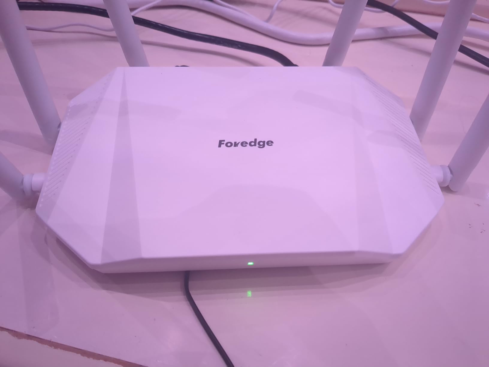 Foredge AX3000 WiFi 6 Router – Dual Band Wireless Internet Router, Gigabit VPN Router, High Speed Easy Mesh Wireless Router MU-MIMO | QoS | DDNS | IGMP | IPV6 | WPA3 | Guest WiFi for Large Home,Gaming Customer Review Foredge AX3000 WiFi 6 Router – Dual Band Wireless Internet Router, Gigabit VPN Router, High Speed Easy Mesh Wireless Router MU-MIMO | QoS | DDNS | IGMP | IPV6 | WPA3 | Guest WiFi for Large Home,Gaming - Customer Photo 3
