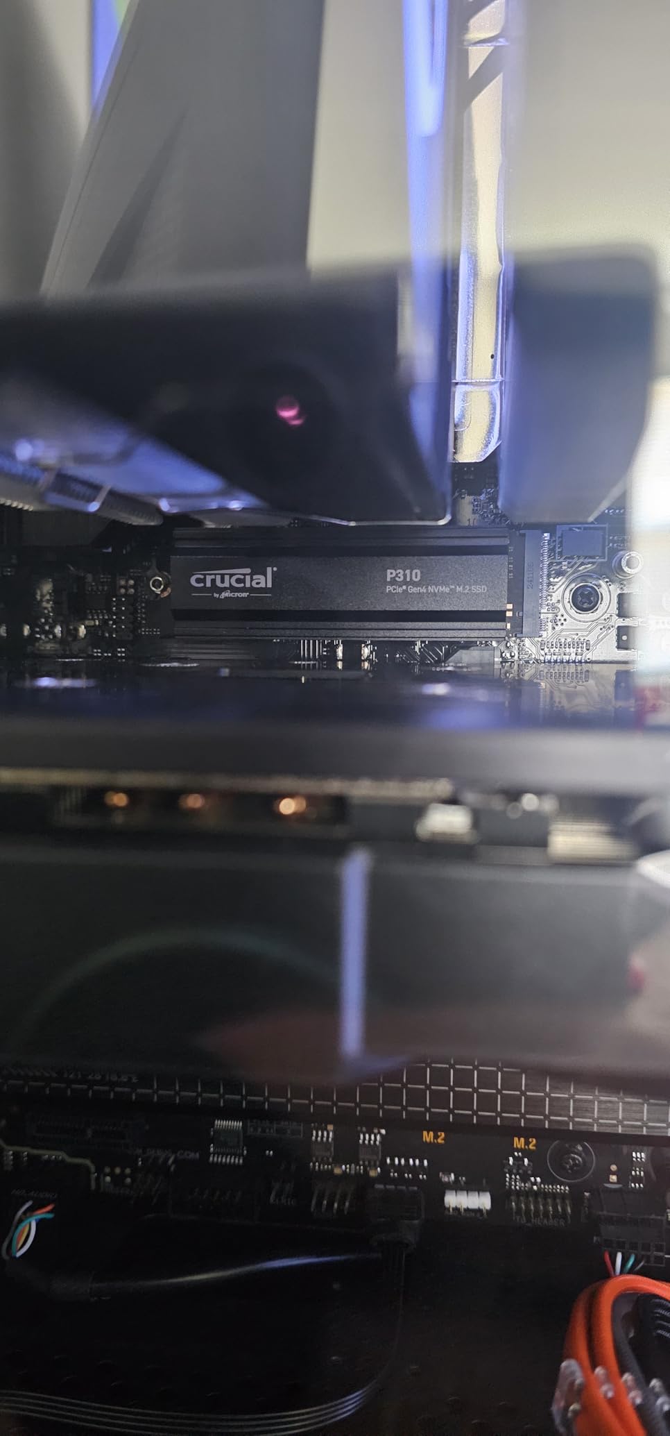 Crucial P310 2280 2TB PCIe Gen4 NVMe Gaming PS5 SSD with Heatsink, Up to 7,100MB/s, PlayStation5, Laptop & Desktop (PC) Compatible, Solid State Drive - CT2000P310SSD5-01 - Customer Photo 2