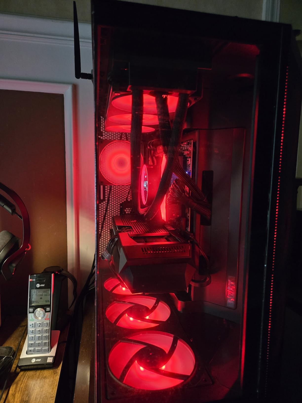NZXT H9 Flow RGB+ (2025) – Large Dual-Chamber ATX Mid-Tower Airflow PC Case – Includes 7 RGB Fans (6 x 140mm, 1 x 120mm) & Control Hub – 420mm Radiator Support – Back-Connect Ready – Black Customer Review NZXT H9 Flow RGB+ (2025) – Large Dual-Chamber ATX Mid-Tower Airflow PC Case – Includes 7 RGB Fans (6 x 140mm, 1 x 120mm) & Control Hub – 420mm Radiator Support – Back-Connect Ready – Black - Customer Photo 1