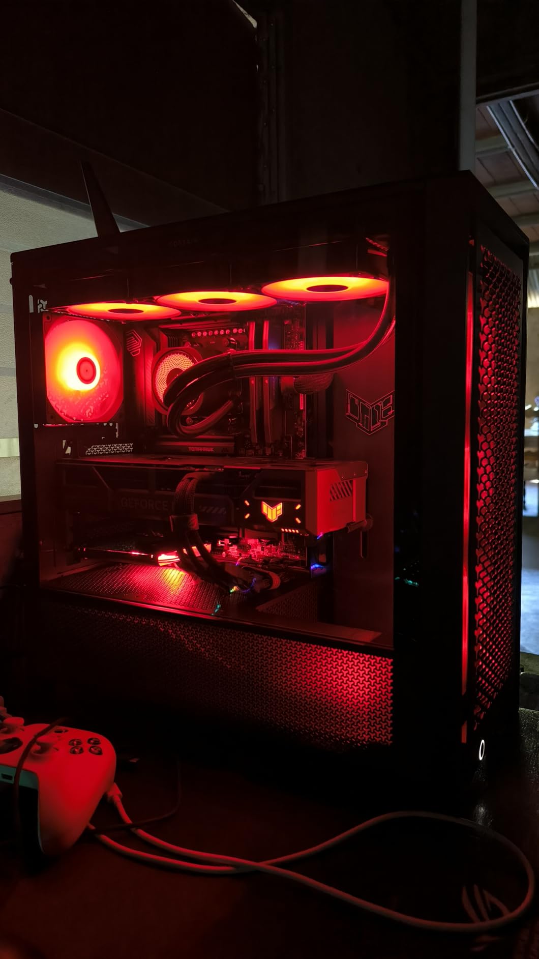 ASUS TUF Gaming GeForce RTX ™ 5070 Ti 16GB GDDR7 OC Edition Gaming Graphics Card (PCIe® 5.0, HDMI®/DP 2.1, 3.125-slot, Military-Grade Components, Protective PCB Coating, axial-tech Fans) Customer Review ASUS TUF Gaming GeForce RTX ™ 5070 Ti 16GB GDDR7 OC Edition Gaming Graphics Card (PCIe® 5.0, HDMI®/DP 2.1, 3.125-slot, Military-Grade Components, Protective PCB Coating, axial-tech Fans) - Customer Photo 2