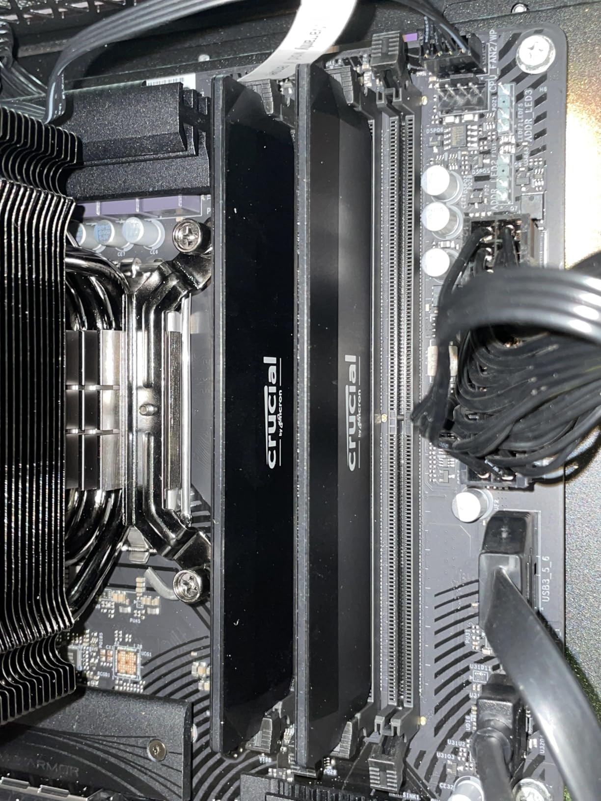 Crucial Pro DDR5 RAM 64GB Kit (2x32GB) 6000MHz CL40, Overclocking Desktop Gaming Memory, Intel XMP 3.0 & AMD Expo Compatible – Black CP2K32G60C40U5B - Customer Photo 2