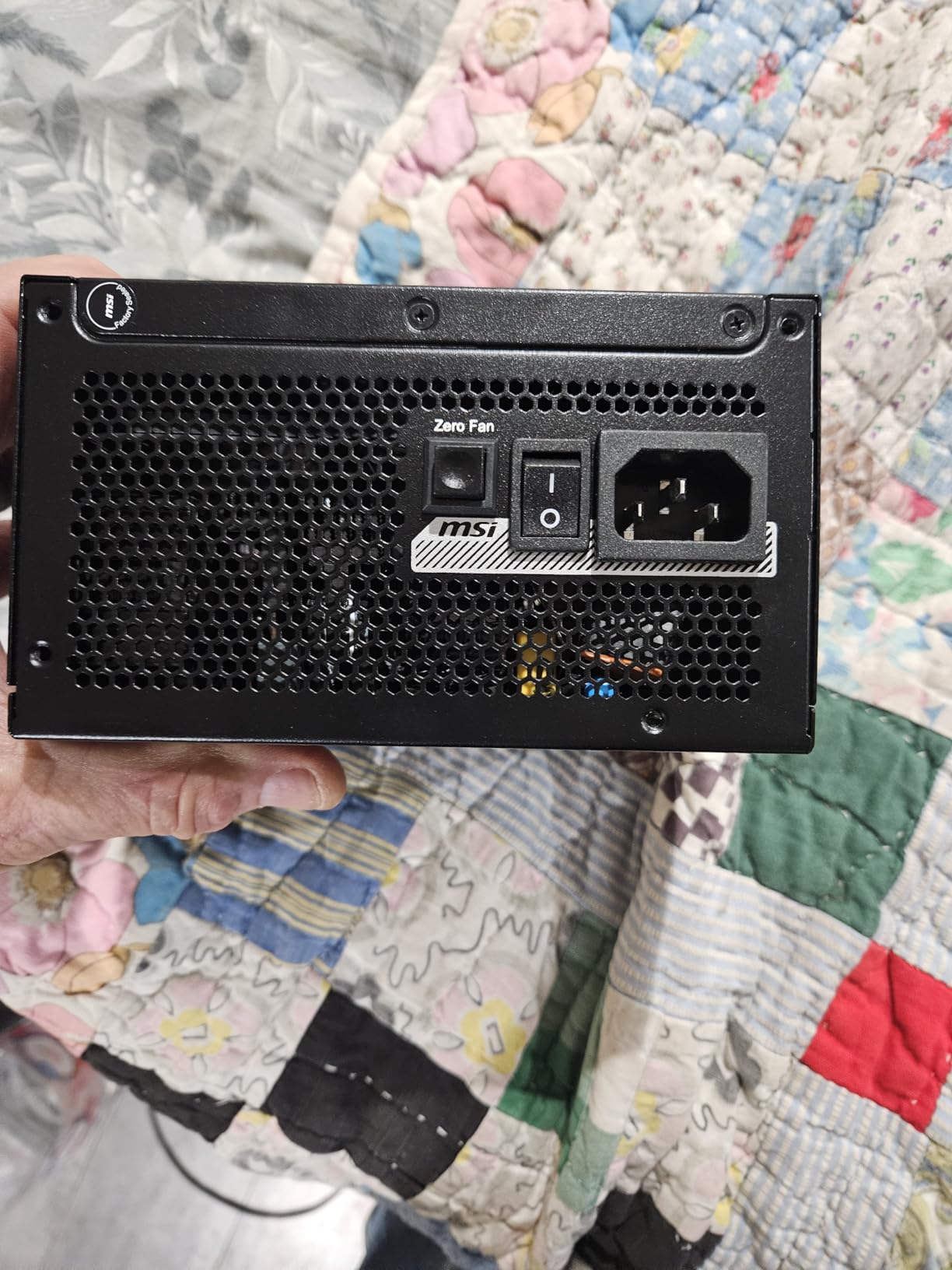 MSI MPG A1000GS PCIE5, Fully Modular Gaming 1000W Power Supply, 80+ Gold, Dual 12V-2x6 Cables, Server-Grade Capacitor, ATX 3.1 & PCIe 5.1 Ready, Low-Noise, Semi Digital, 10 Year Warranty Customer Review MSI MPG A1000GS PCIE5, Fully Modular Gaming 1000W Power Supply, 80+ Gold, Dual 12V-2x6 Cables, Server-Grade Capacitor, ATX 3.1 & PCIe 5.1 Ready, Low-Noise, Semi Digital, 10 Year Warranty - Customer Photo 4