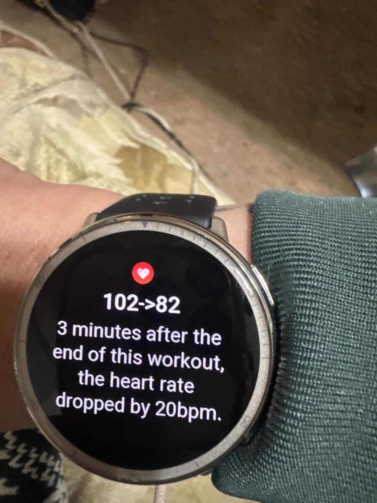 Amazfit Active 2 Sport Smart Watch Fitness Tracker for Android and iPhone, 44mm, 10 Day Battery, Water Resistant, GPS Maps, Sleep Monitor, 160+ Workout Modes, 400 Face Styles, Silicone Strap, Free App - Customer Photo 3