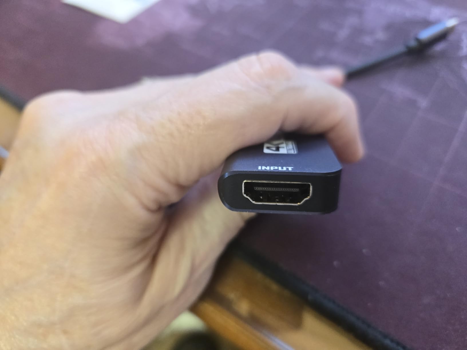 USB3.0 Video Capture Card with PD 100W and USB3.0 Expander Port, avedio links HDMI to USB-A/C Capture Card 1080P 60FPS for Streaming, Game Recording, Compatible with Nintendo Switch, Quest 3, PS5, PS4 Customer Review USB3.0 Video Capture Card with PD 100W and USB3.0 Expander Port, avedio links HDMI to USB-A/C Capture Card 1080P 60FPS for Streaming, Game Recording, Compatible with Nintendo Switch, Quest 3, PS5, PS4 - Customer Photo 2