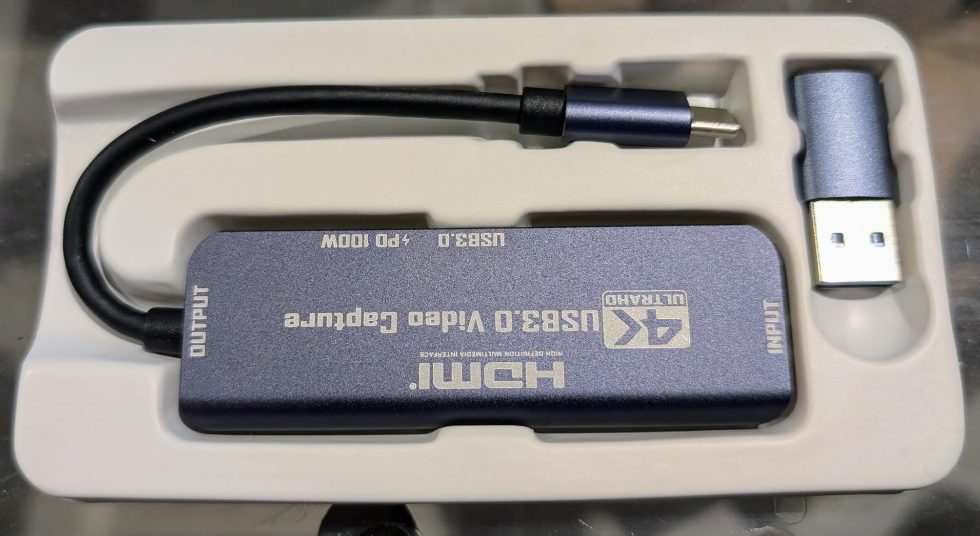 USB3.0 Video Capture Card with PD 100W and USB3.0 Expander Port, avedio links HDMI to USB-A/C Capture Card 1080P 60FPS for Streaming, Game Recording, Compatible with Nintendo Switch, Quest 3, PS5, PS4 Customer Review USB3.0 Video Capture Card with PD 100W and USB3.0 Expander Port, avedio links HDMI to USB-A/C Capture Card 1080P 60FPS for Streaming, Game Recording, Compatible with Nintendo Switch, Quest 3, PS5, PS4 - Customer Photo 3