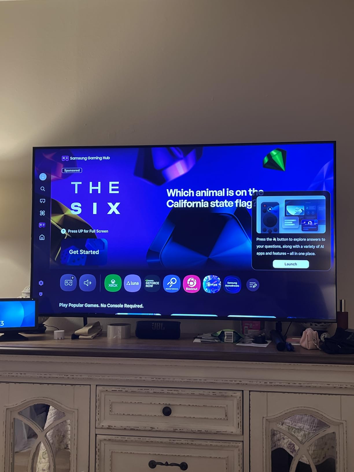 Samsung 65-Inch Class QLED Q7F Series Samsung Vision AI Smart TV (2025 Model, 65Q7F) Quantum HDR, Object Tracking Sound Lite, Q4 AI Gen1 Processor, 4K upscaling, Gaming Hub, Alexa Built-in Customer Review Samsung 65-Inch Class QLED Q7F Series Samsung Vision AI Smart TV (2025 Model, 65Q7F) Quantum HDR, Object Tracking Sound Lite, Q4 AI Gen1 Processor, 4K upscaling, Gaming Hub, Alexa Built-in - Customer Photo 2